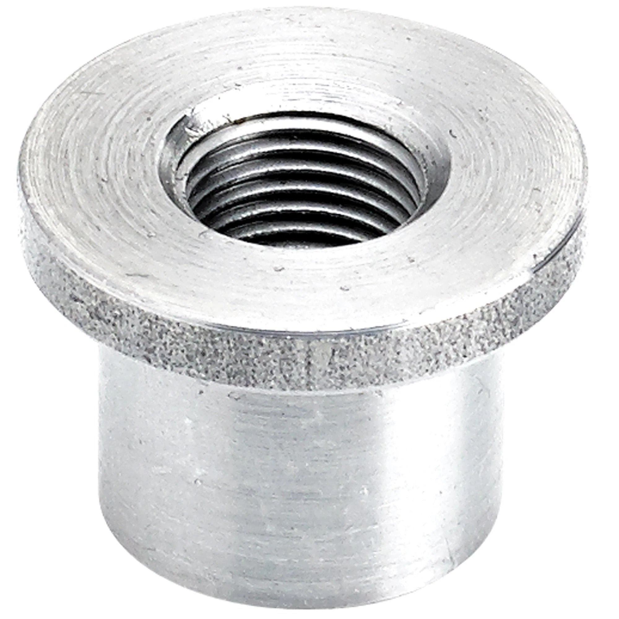 Tophat Threaded Aluminum Bung 1/8 inch NPT - 4 pack - Image 2