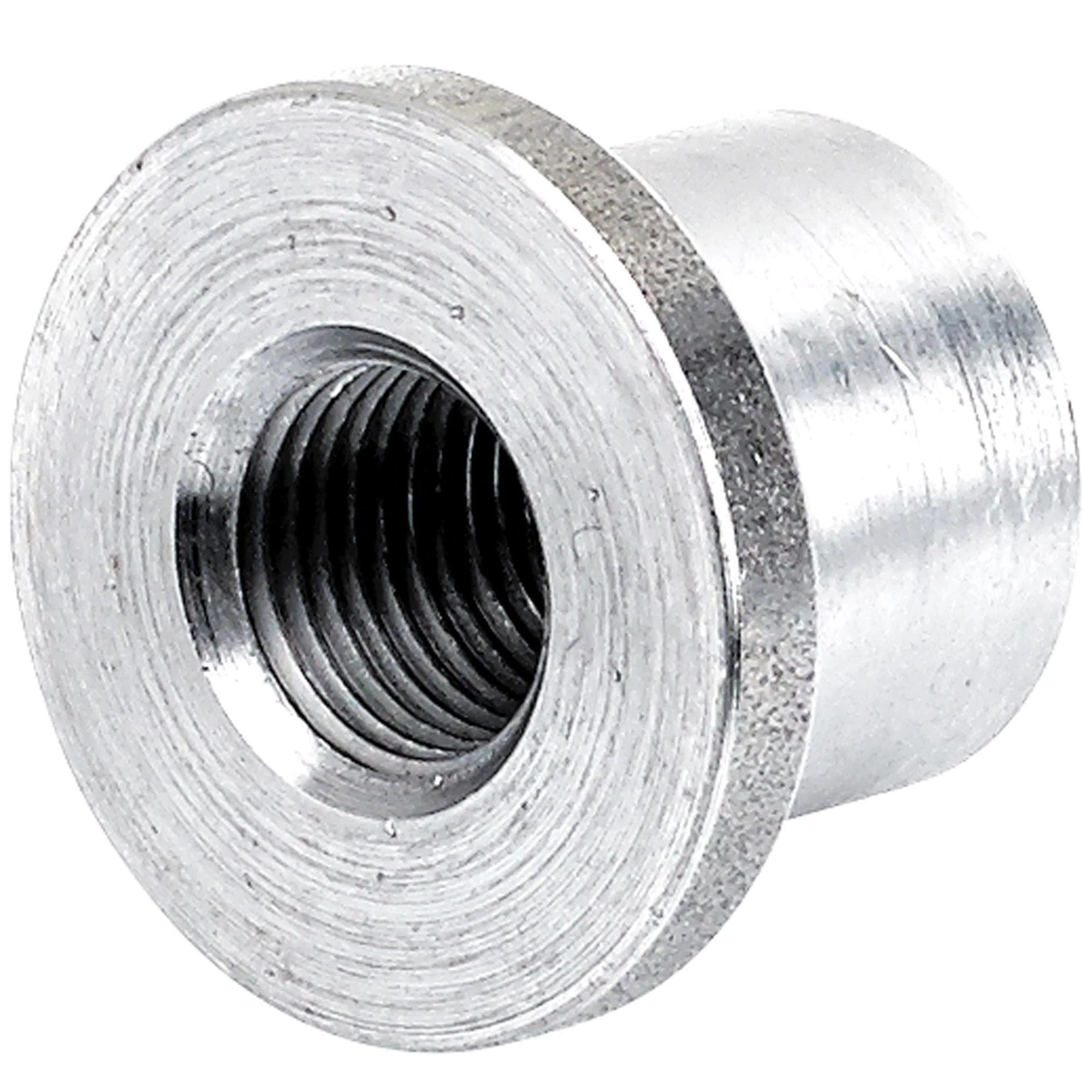 Tophat Threaded Aluminum Bung 1/8 inch NPT - 4 pack - Image 3