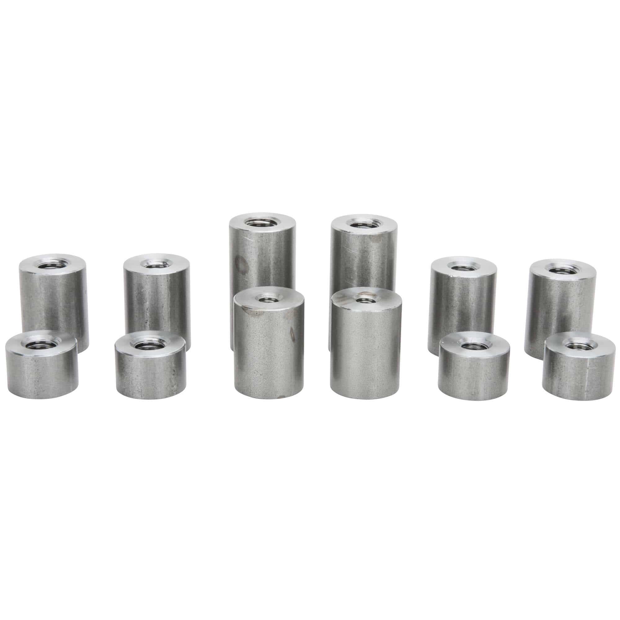12 piece Threaded Steel Bung Assortment - Image 2