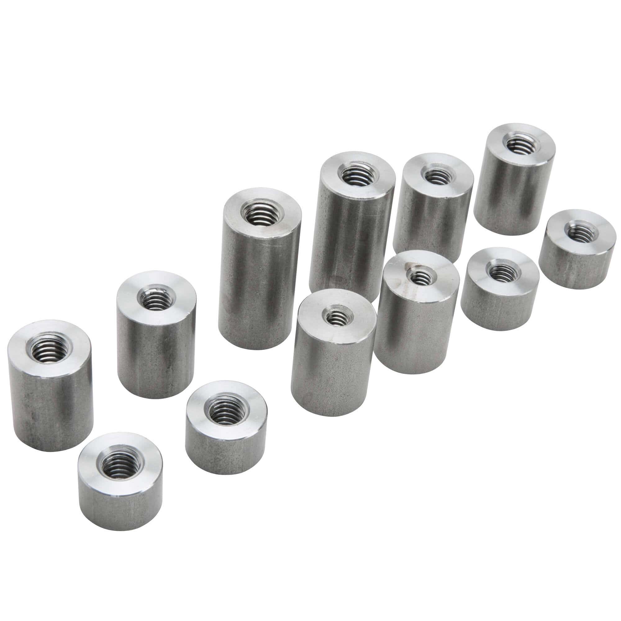 12 piece Threaded Steel Bung Assortment - Image 3