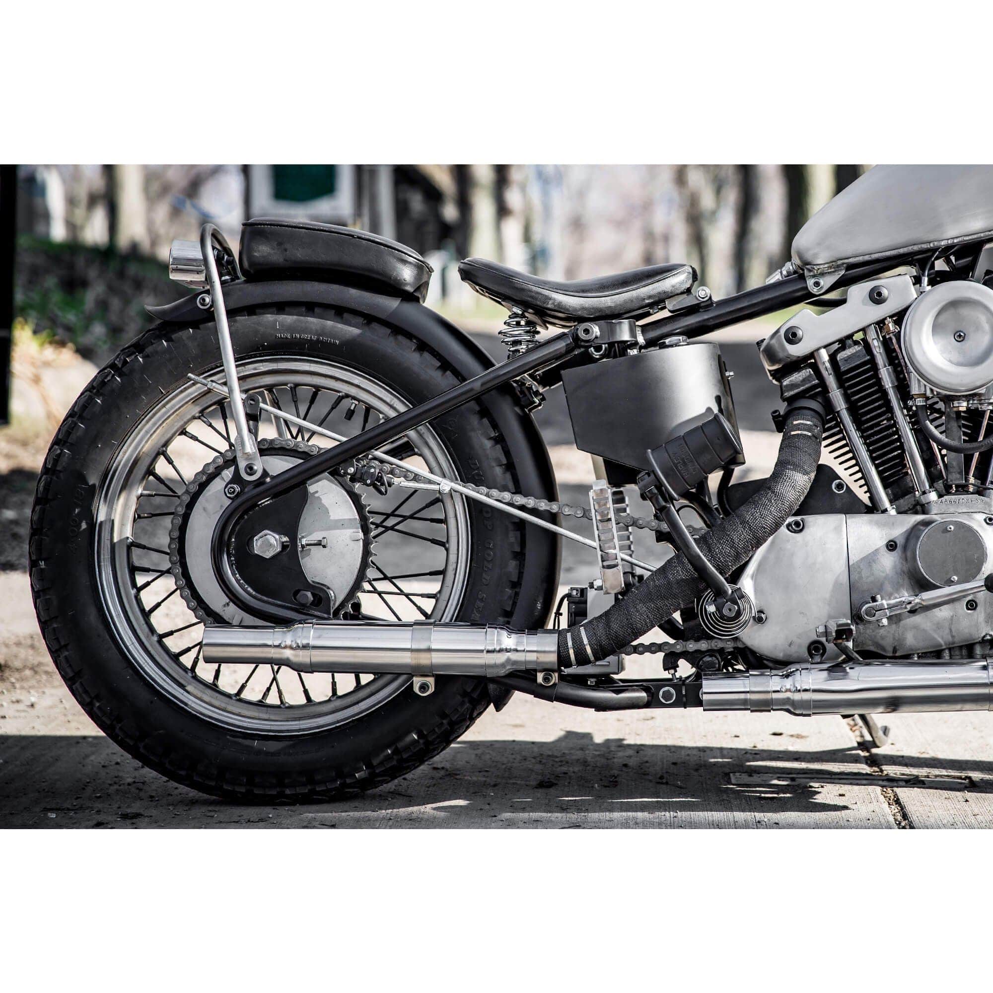 KR Style Bolt-On Hardtail Rear Frame Section for 1967-1978 Harley-Davidson Ironhead Sportster - Image 13