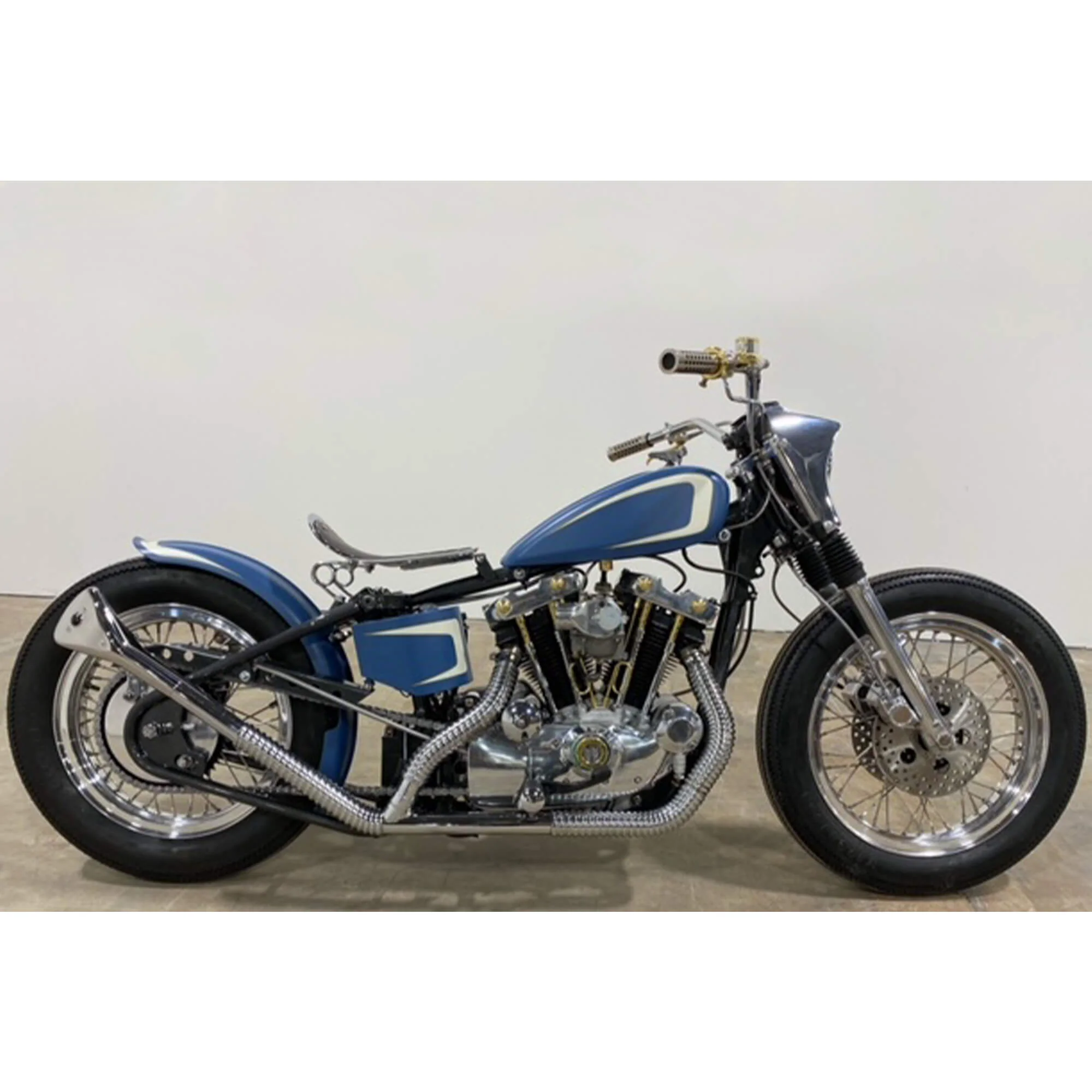 KR Style Bolt-On Hardtail Rear Frame Section for 1967-1978 Harley-Davidson Ironhead Sportster - Image 14