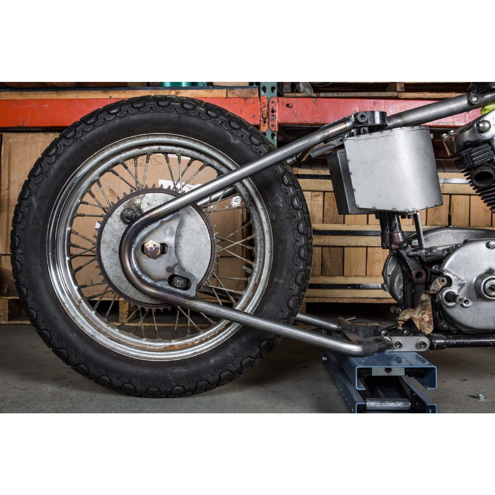 KR Style Bolt-On Hardtail Rear Frame Section for 1967-1978 Harley-Davidson Ironhead Sportster - Image 16