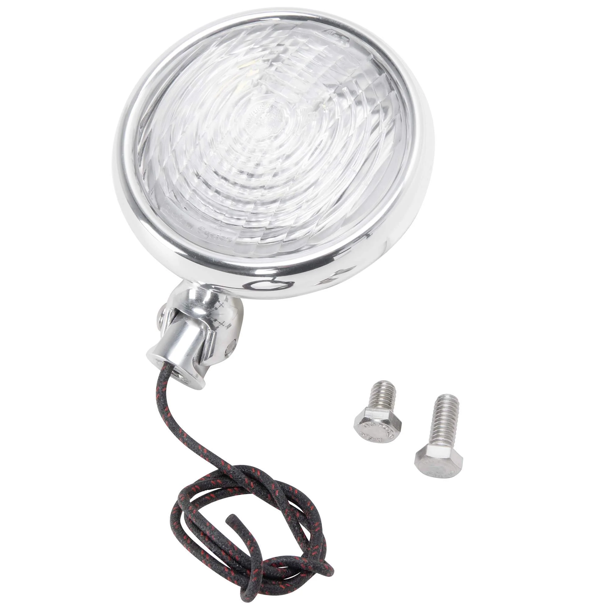 3.25 inch FNA Pancake Headlight - Vintage Style Clear Lens with LED - Image 7