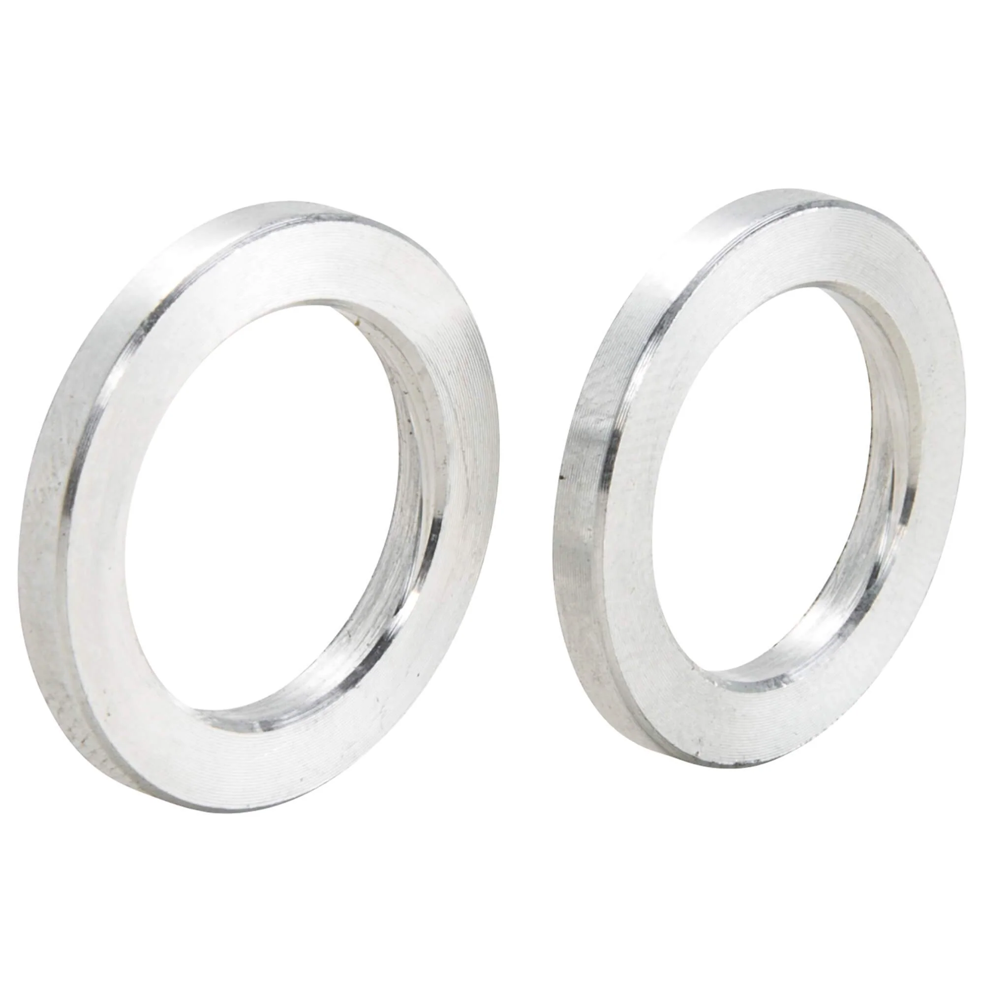 3/4 inch ID x 1/8 inch Long Aluminum Motorcycle Wheel Axle Spacers - Pair