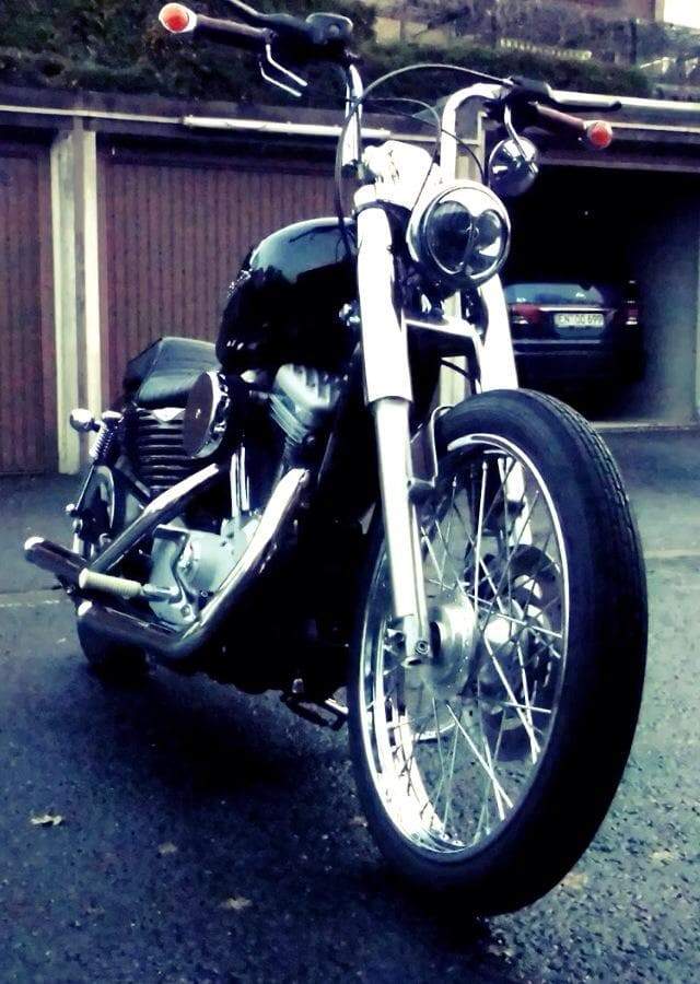 39mm Fork Shrouds - Raw Steel - Harley-Davidson Sportsters - Image 10