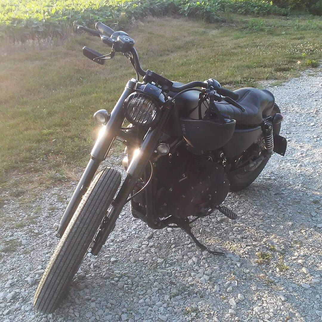 39mm Fork Shrouds - Raw Steel - Harley-Davidson Sportsters - Image 13