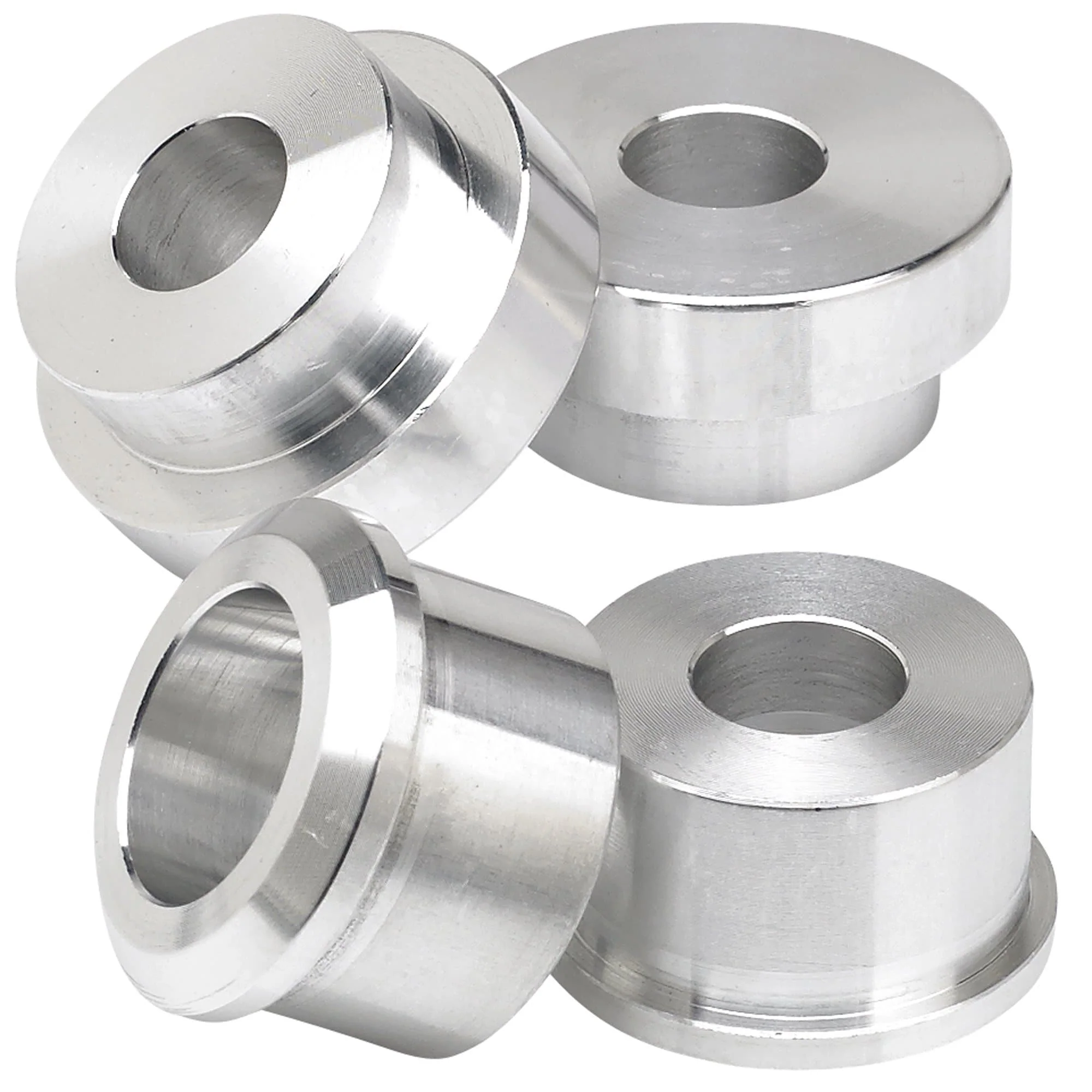 39mm Solid Handlebar Riser Bushings for Harley-Davidson - Aluminum - Image 4