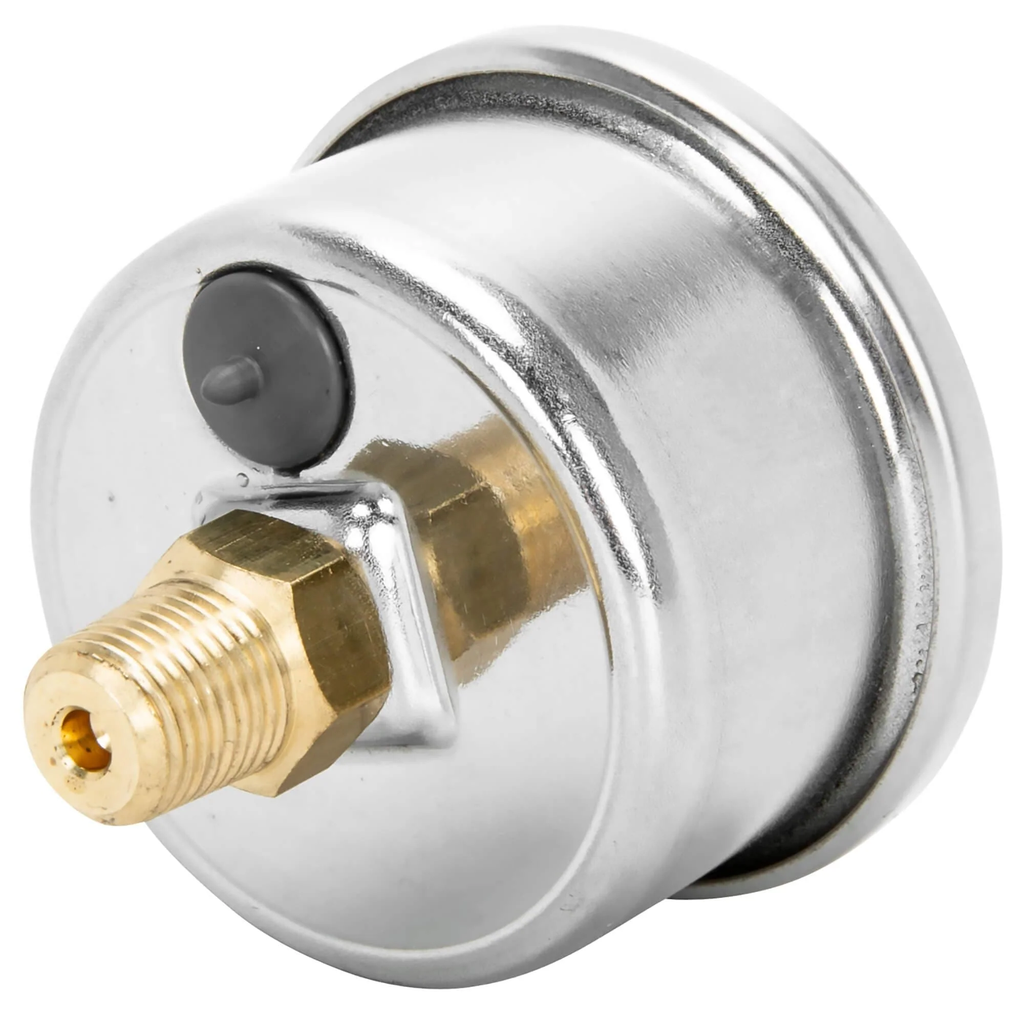 60 psi Oil Pressure Gauge - White Face - Image 5