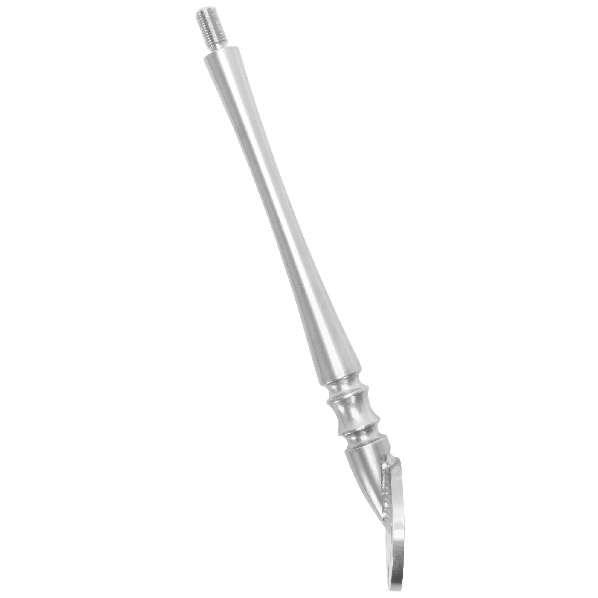 Stainless Steel Ratchet Top Shifter - Straight Up - Raw - Image 6