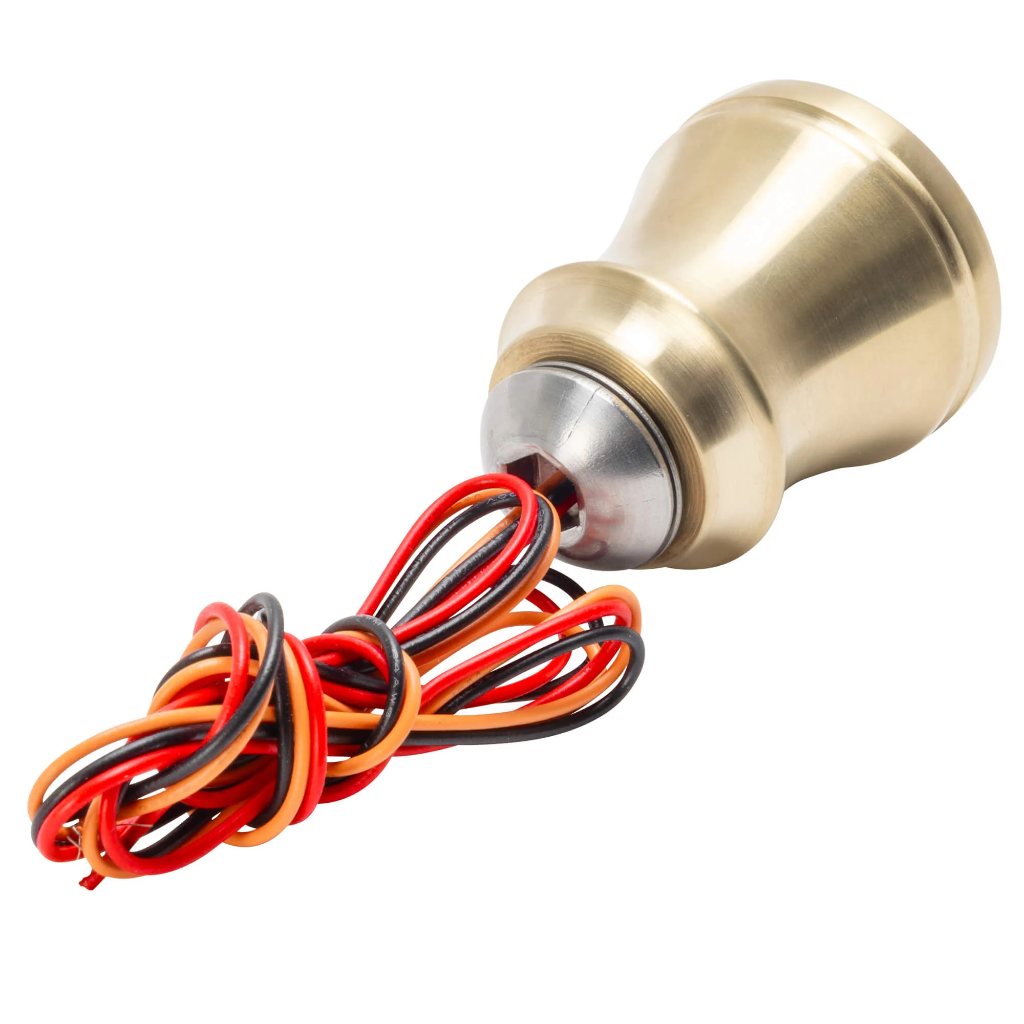 Titmouse Tail Light - Grooved - Brass - Image 3