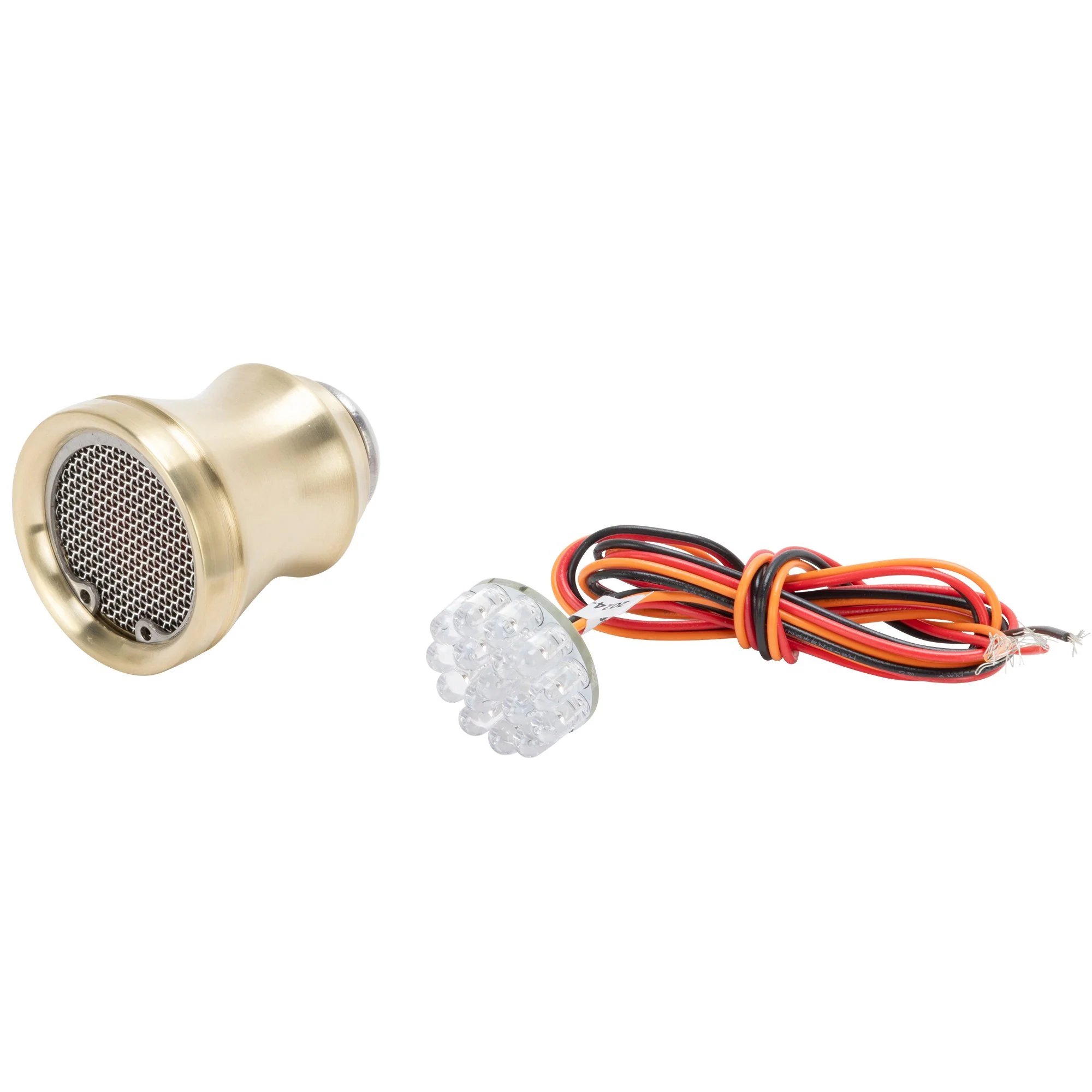 Titmouse Tail Light - Grooved - Brass - Image 7