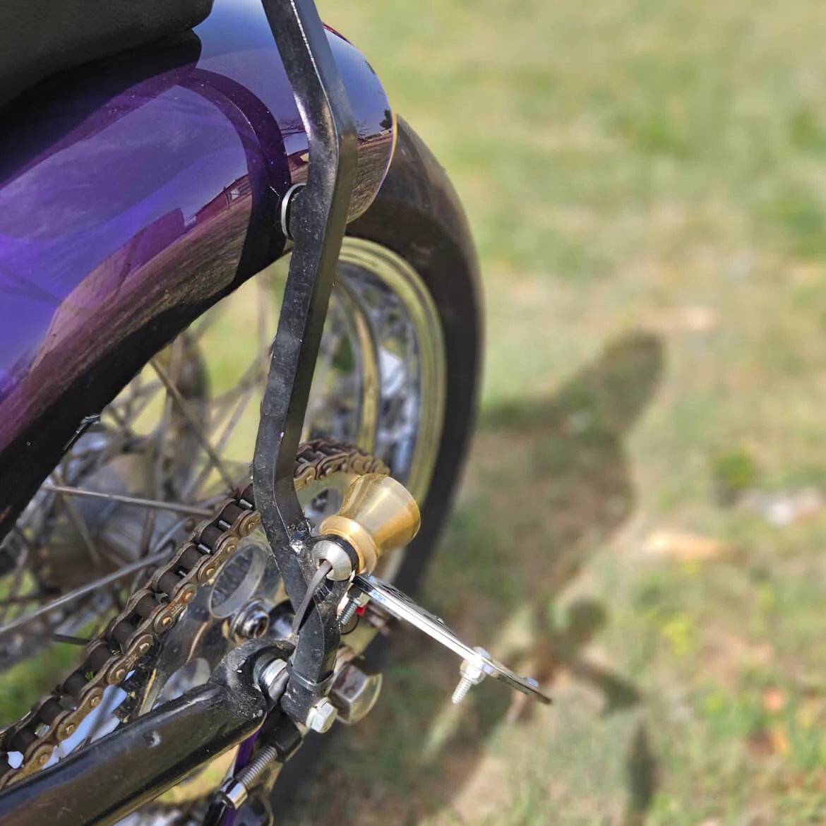 Titmouse Tail Light - Smooth - Brass - Image 6