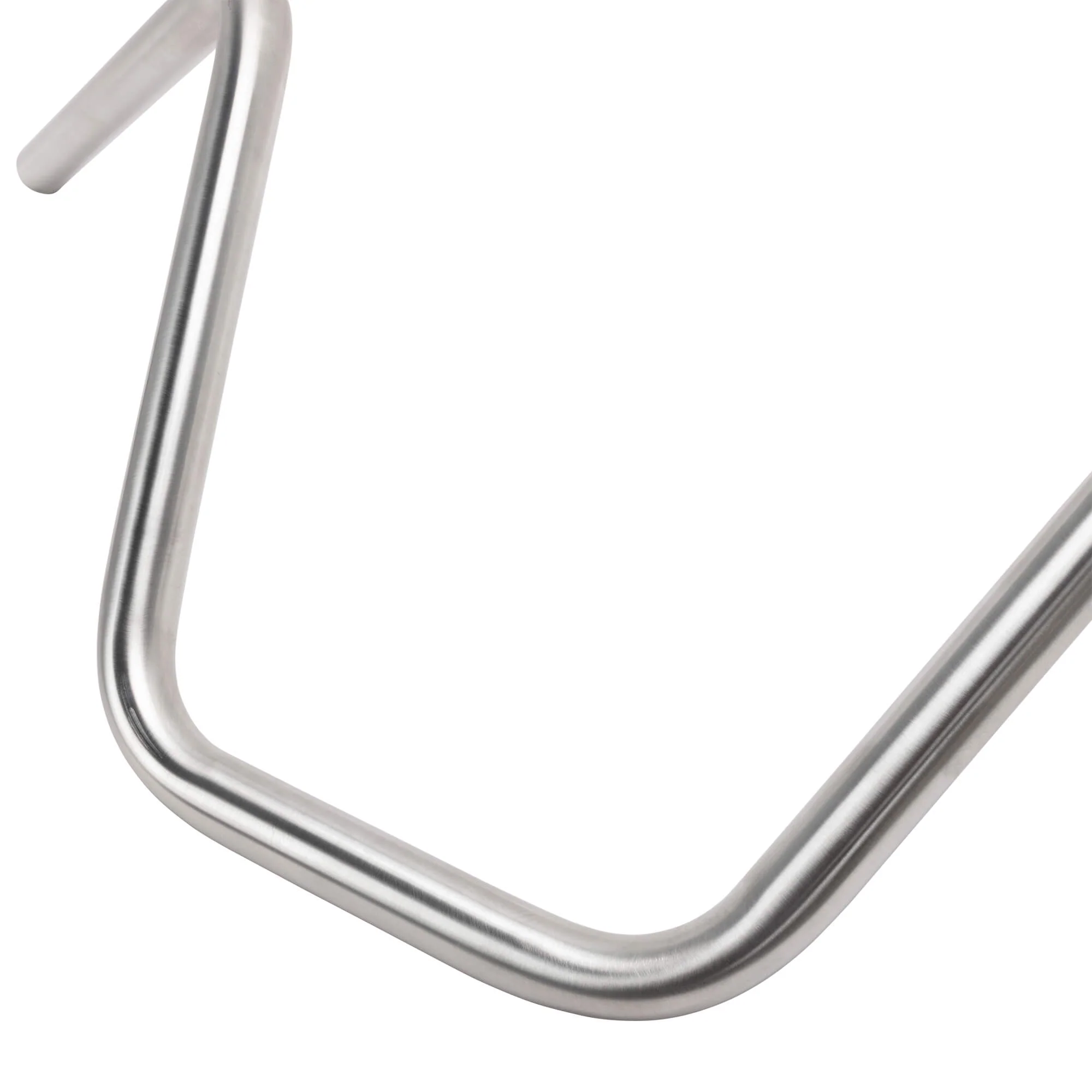 Narrow Bottom Ape Hanger Handlebars - 11 inch Rise - 1 inch - Stainless Steel - Image 7