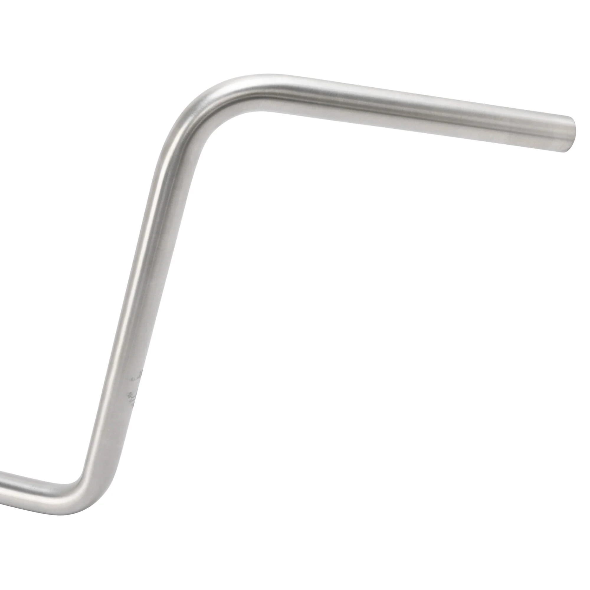 Narrow Bottom Ape Hanger Handlebars - 14 inch Rise - 1 inch - Stainless Steel - Image 7