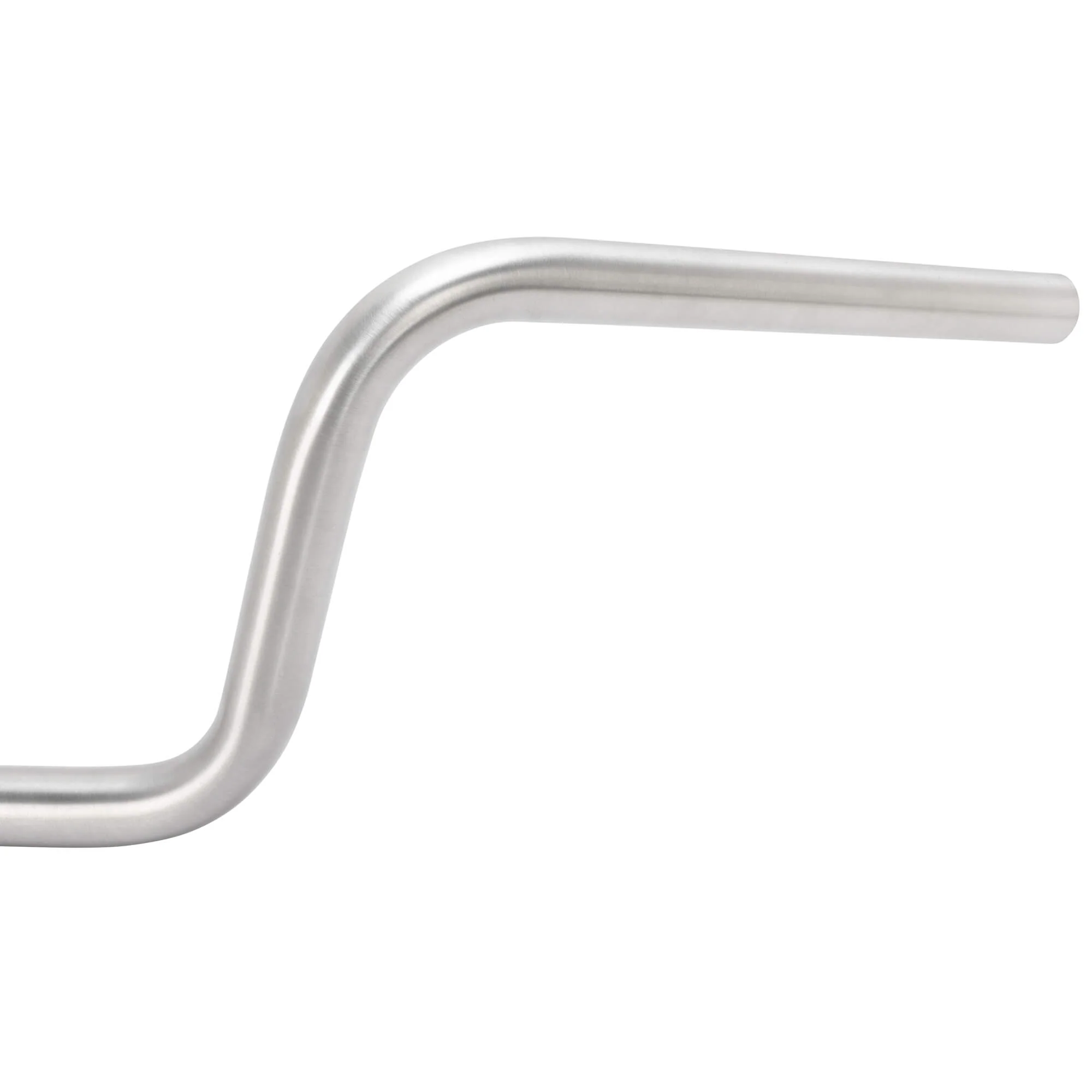 Narrow Bottom Ape Hanger Handlebars - 7 inch Rise - 1 inch - Stainless Steel - Image 7