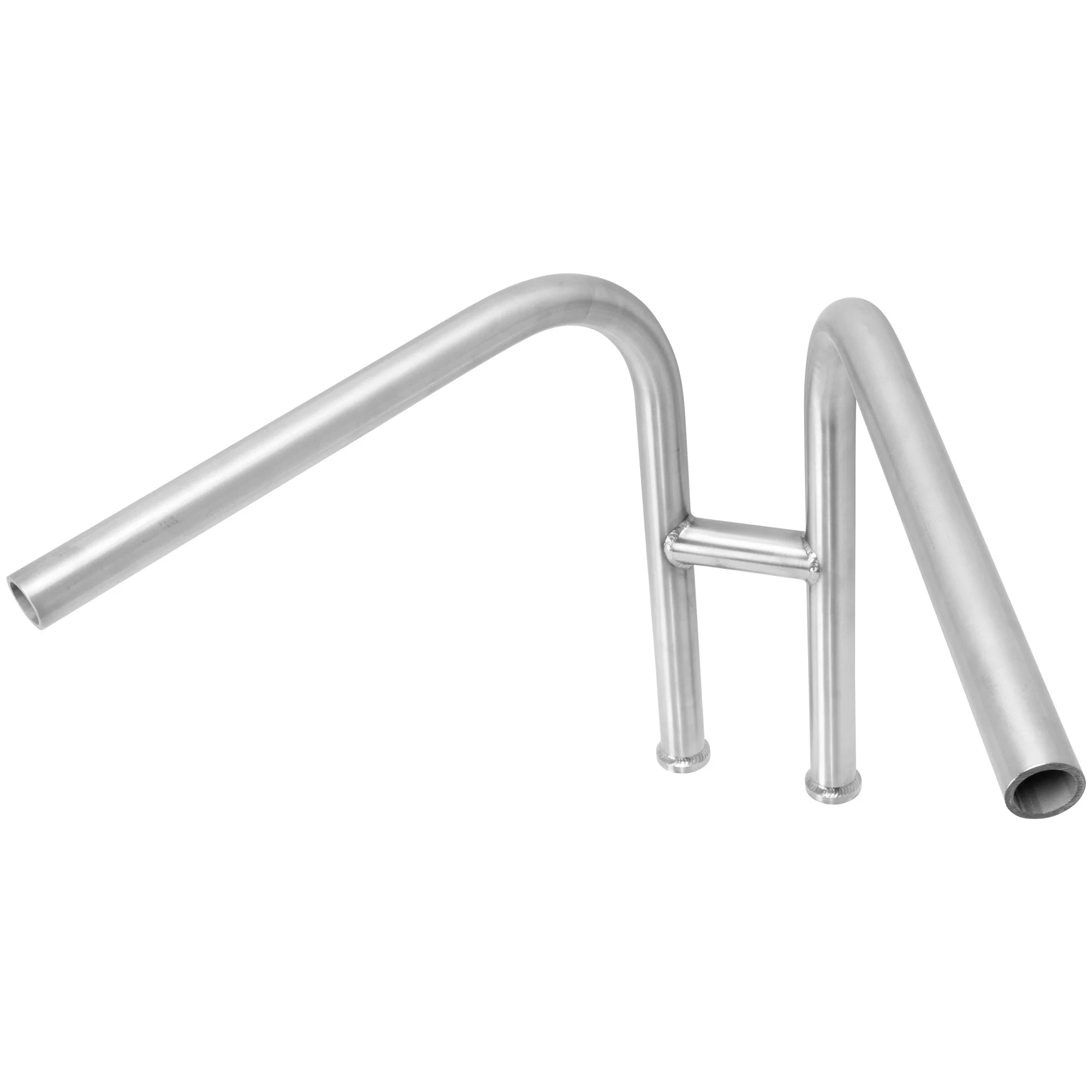 Rabbit Ears Handlebars - 12 inch Rise - 1 inch - Stainless Steel - Image 5
