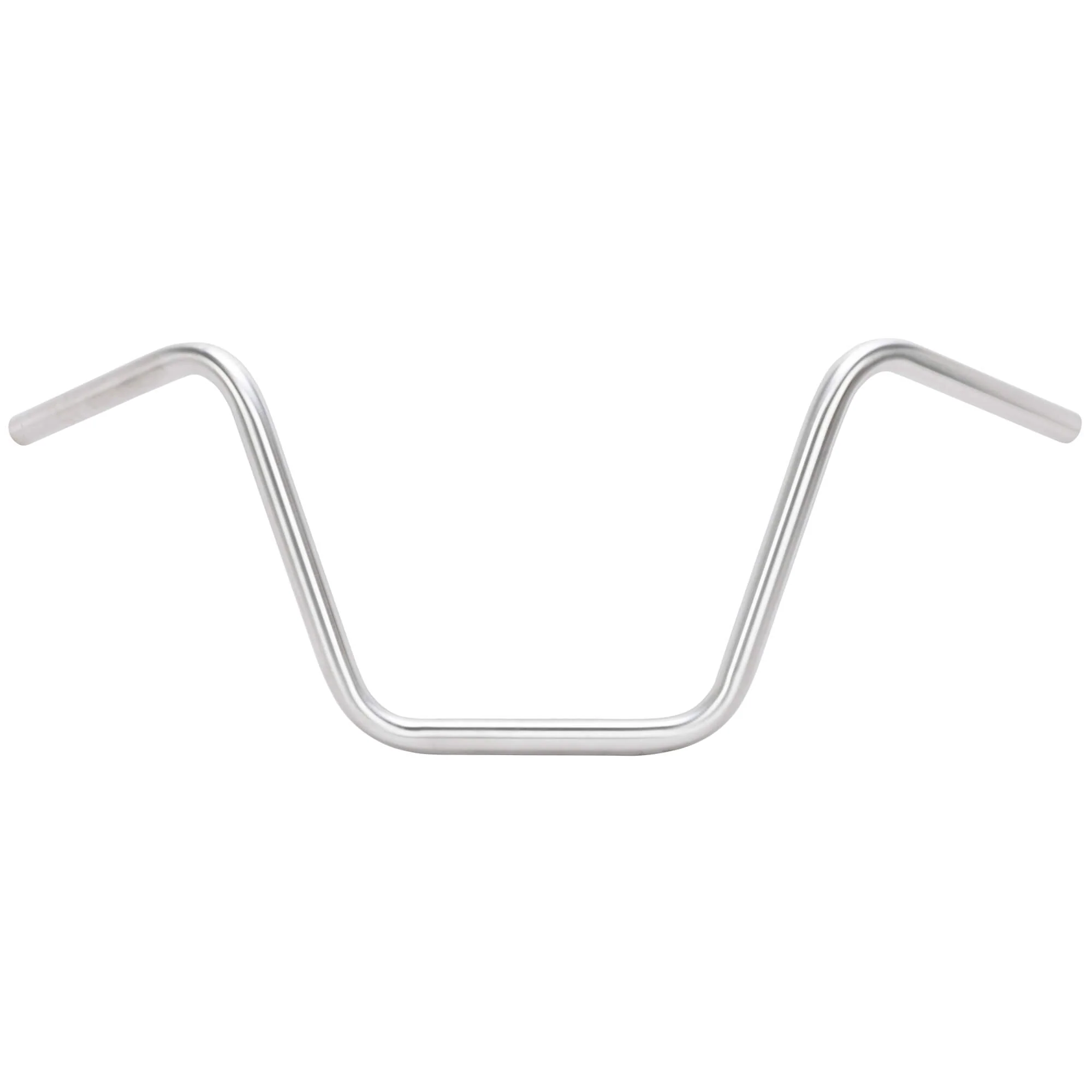 Wide Bottom Springer Ape Hanger Handlebars - 11 inch Rise - 1 inch  - Stainless Steel