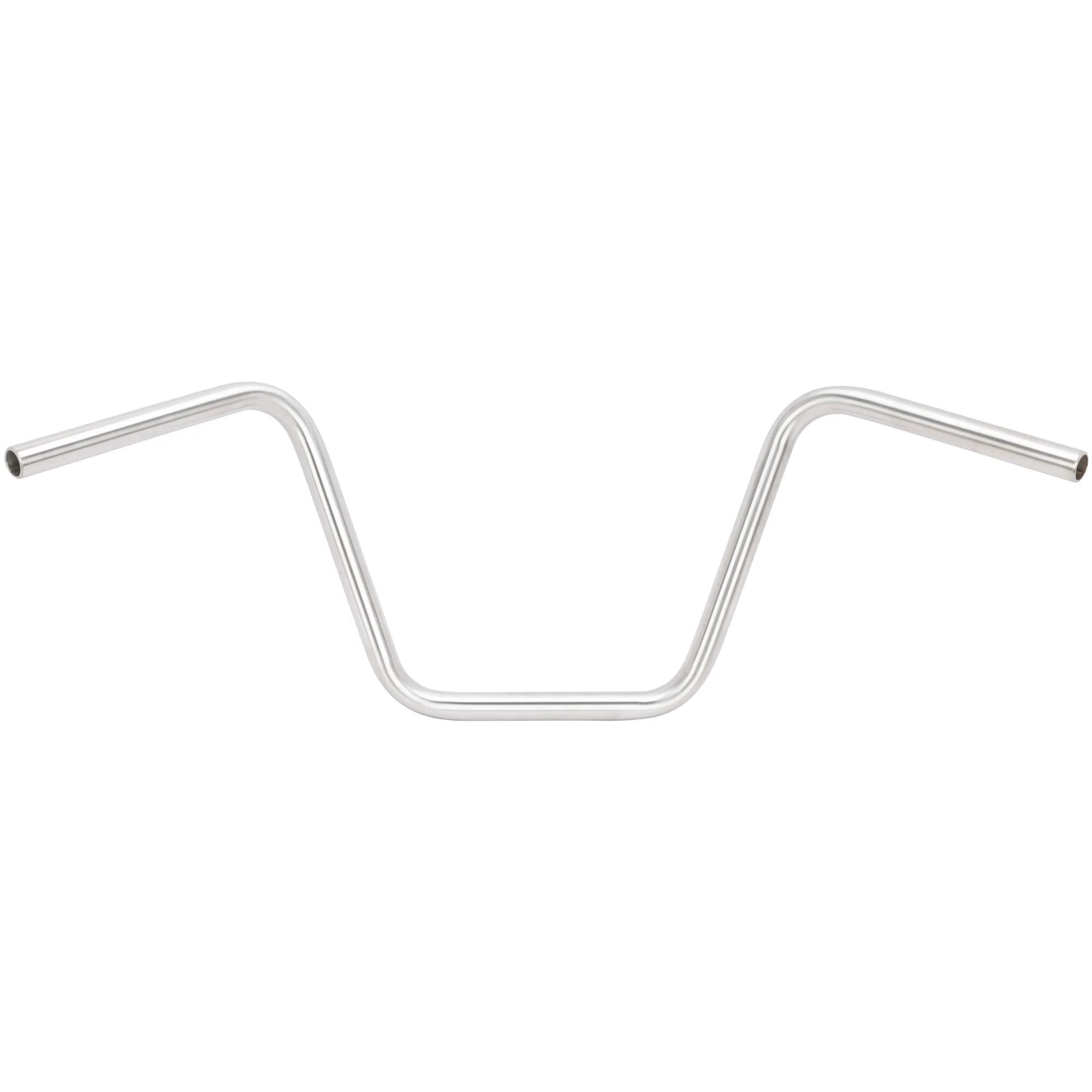 Wide Bottom Springer Ape Hanger Handlebars - 11 inch Rise - 1 inch  - Stainless Steel - Image 6