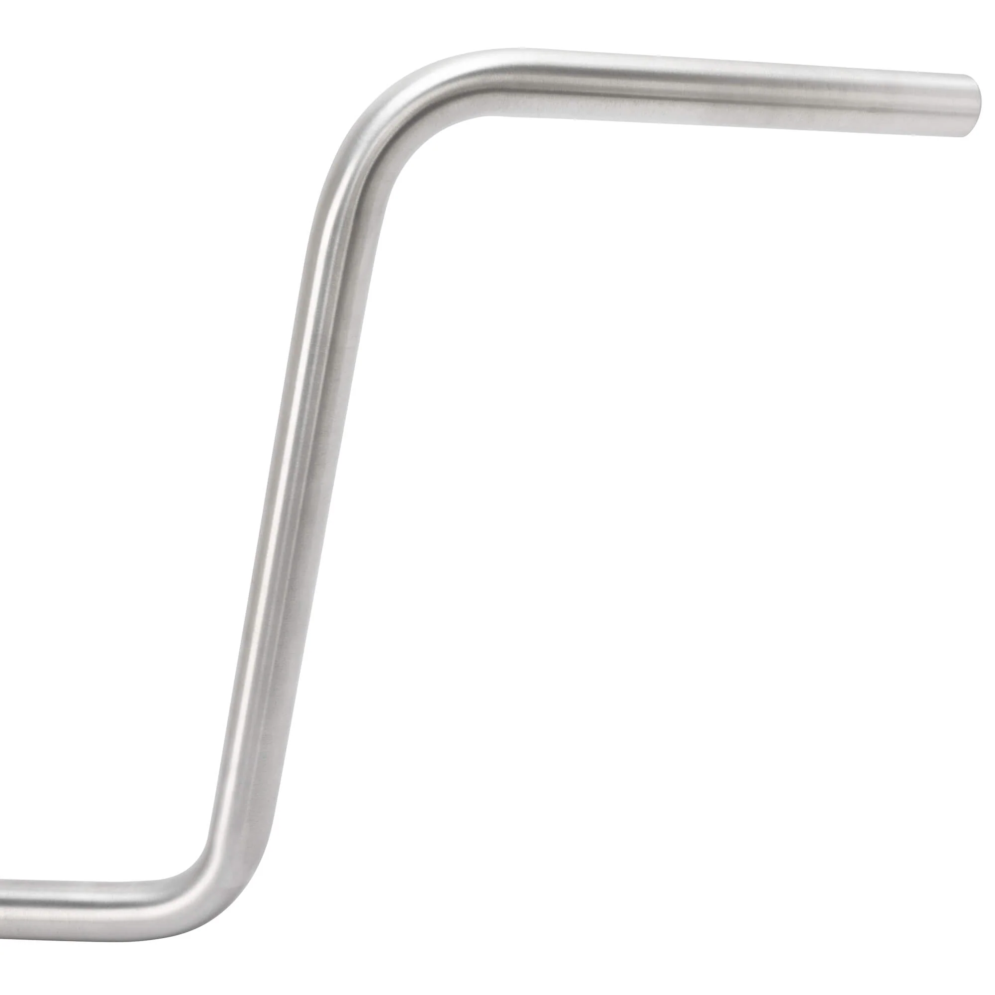 Wide Bottom Springer Ape Hanger Handlebars - 14 inch Rise - 1 inch  - Stainless Steel - Image 7