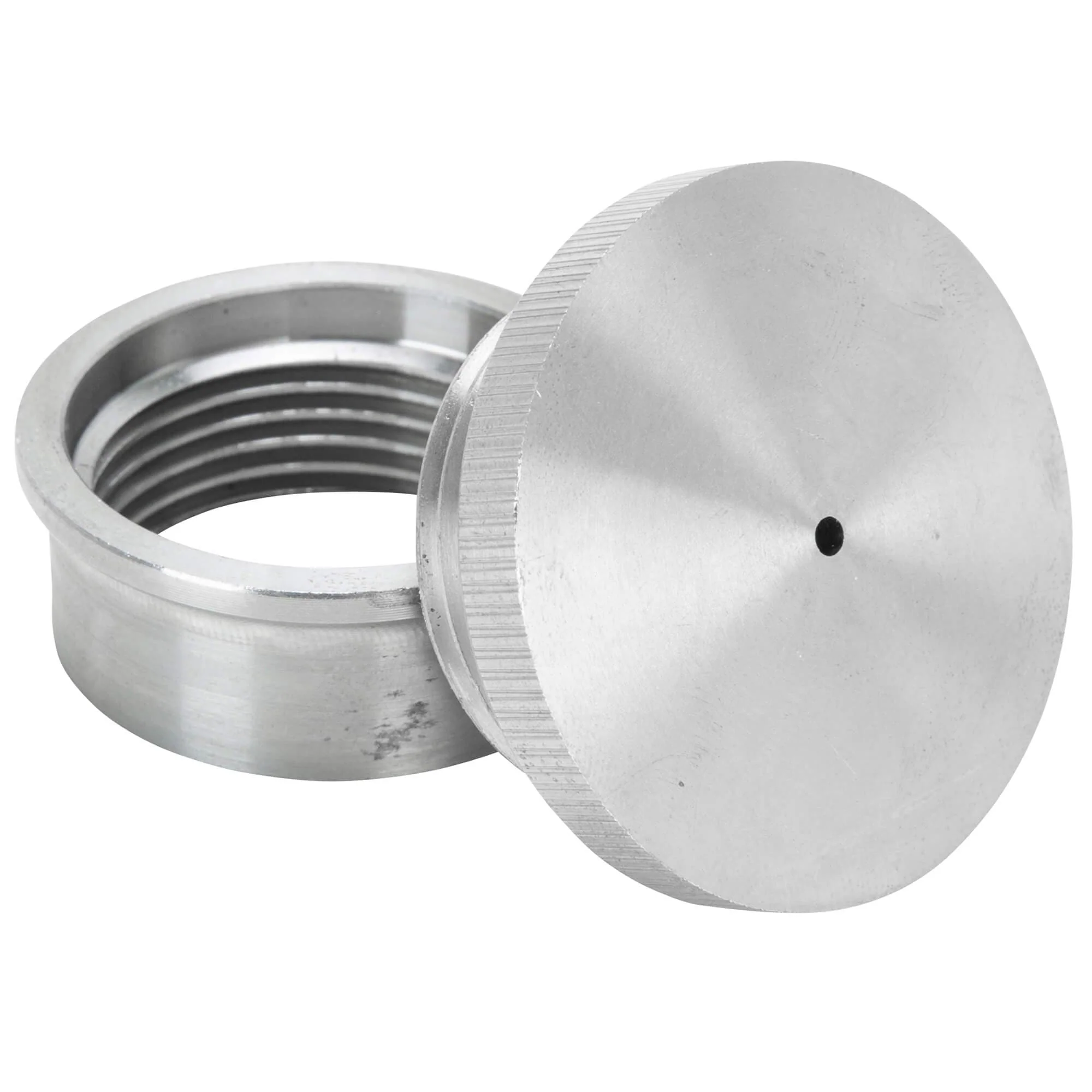 Aluminum Gas Filler Cap with Weld-In Steel Bung - Vented