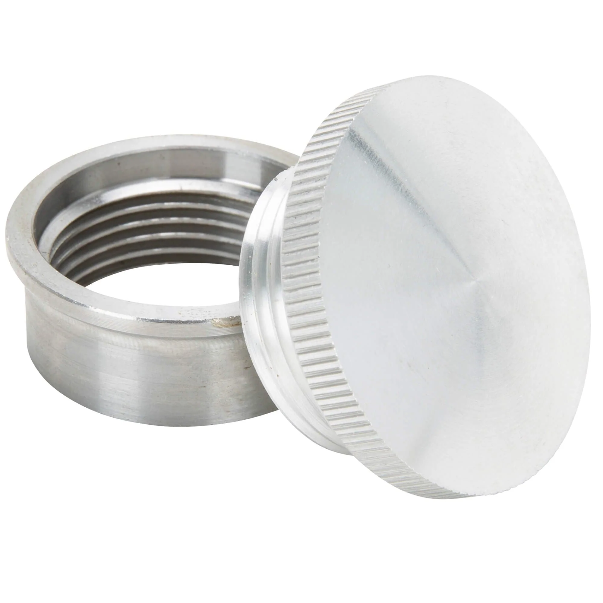 Aluminum Gas / Oil Filler Cap with Weld-In Steel Bung - Unvented