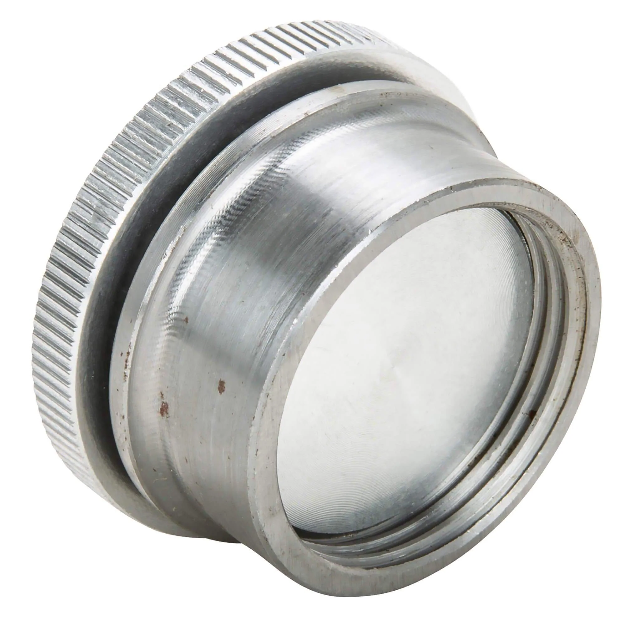 Aluminum Gas / Oil Filler Cap with Weld-In Steel Bung - Unvented - Image 5