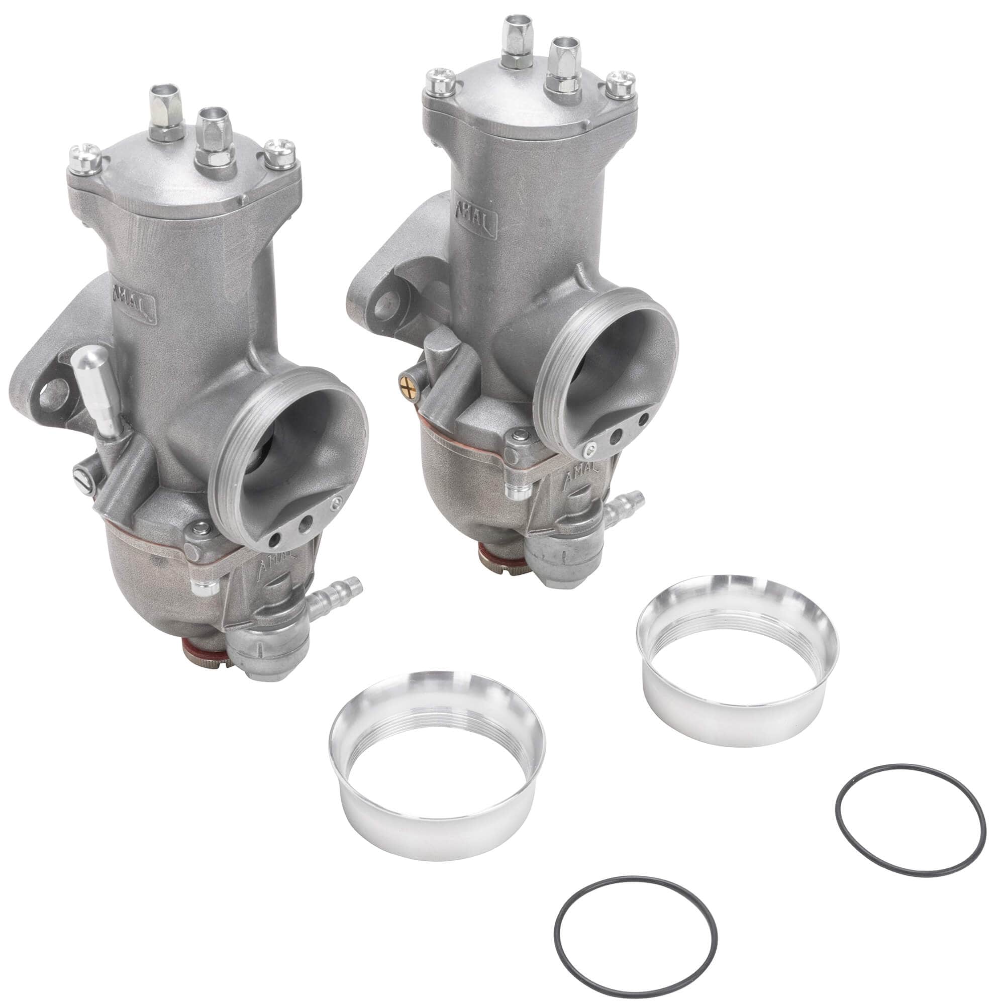 930 MK1 Premier Concentric Aluminum 30mm Carburetor Set for Triumph T120 & T140 Bonneville - Image 7
