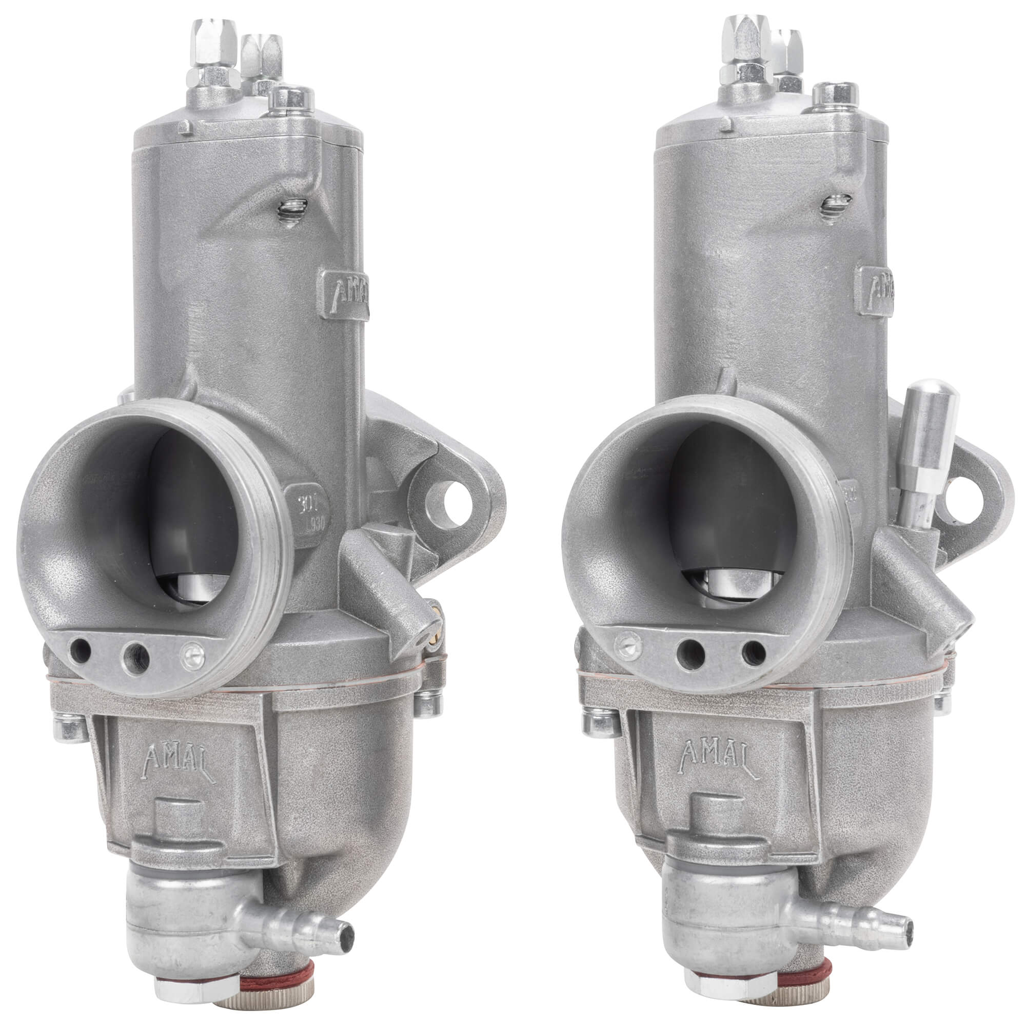 930 MK1 Premier Concentric Aluminum 30mm Carburetor Set for Triumph T120 & T140 Bonneville - Image 8