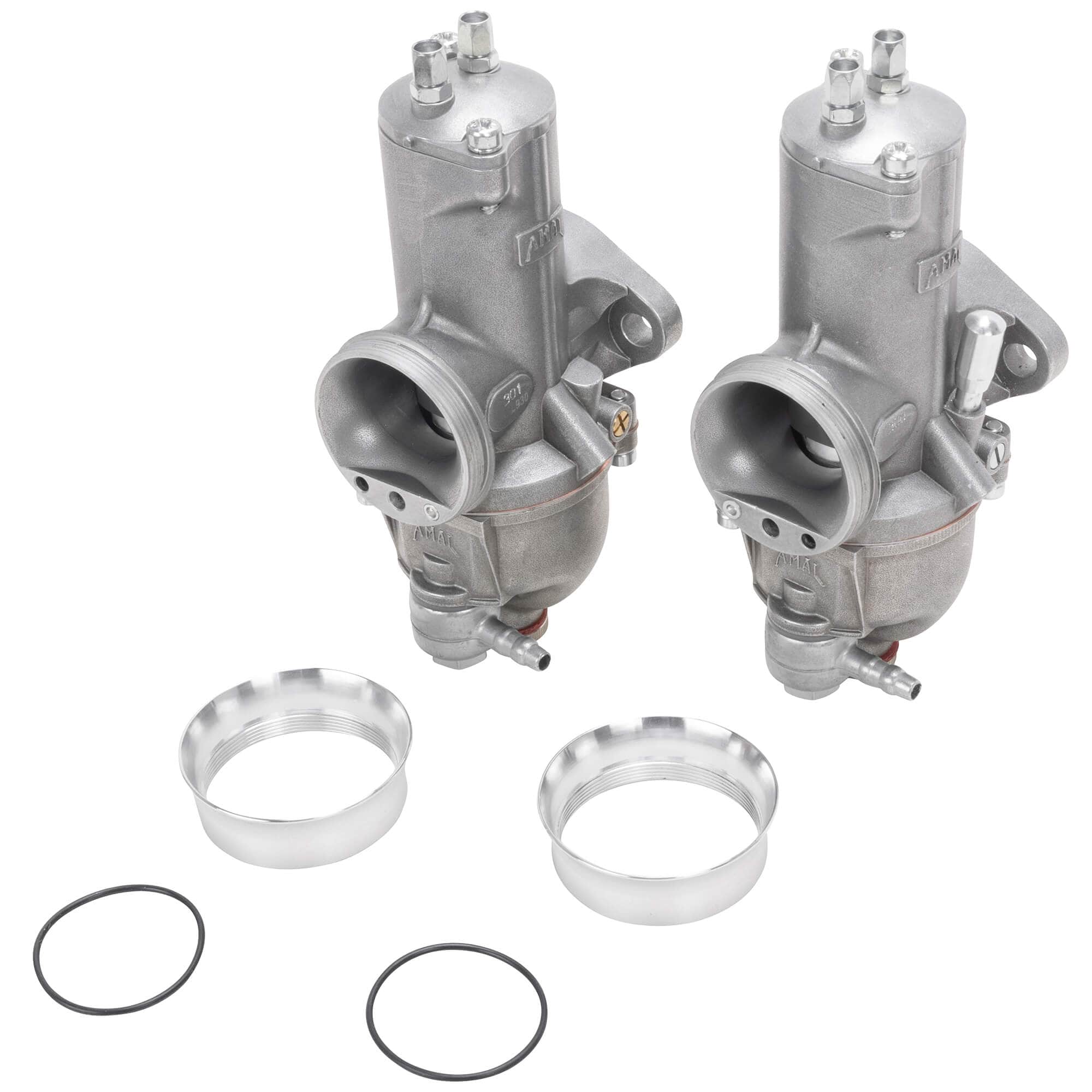 930 MK1 Premier Concentric Aluminum 30mm Carburetor Set for Triumph T120 & T140 Bonneville - Image 9