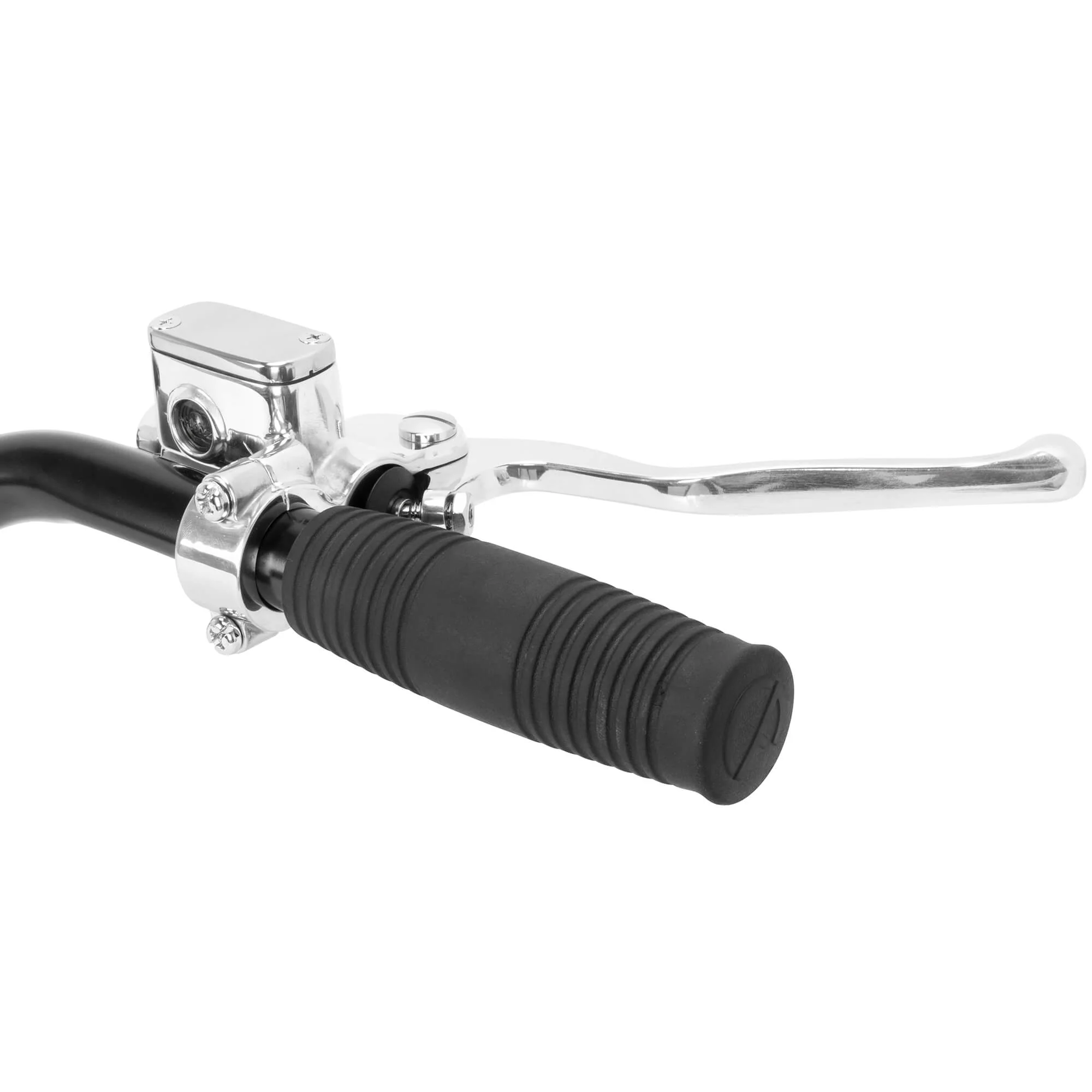Brake/Mechanical Clutch Control Kit for 1 inch Handlebars - 7/16 inch Bore - Polished - Image 2
