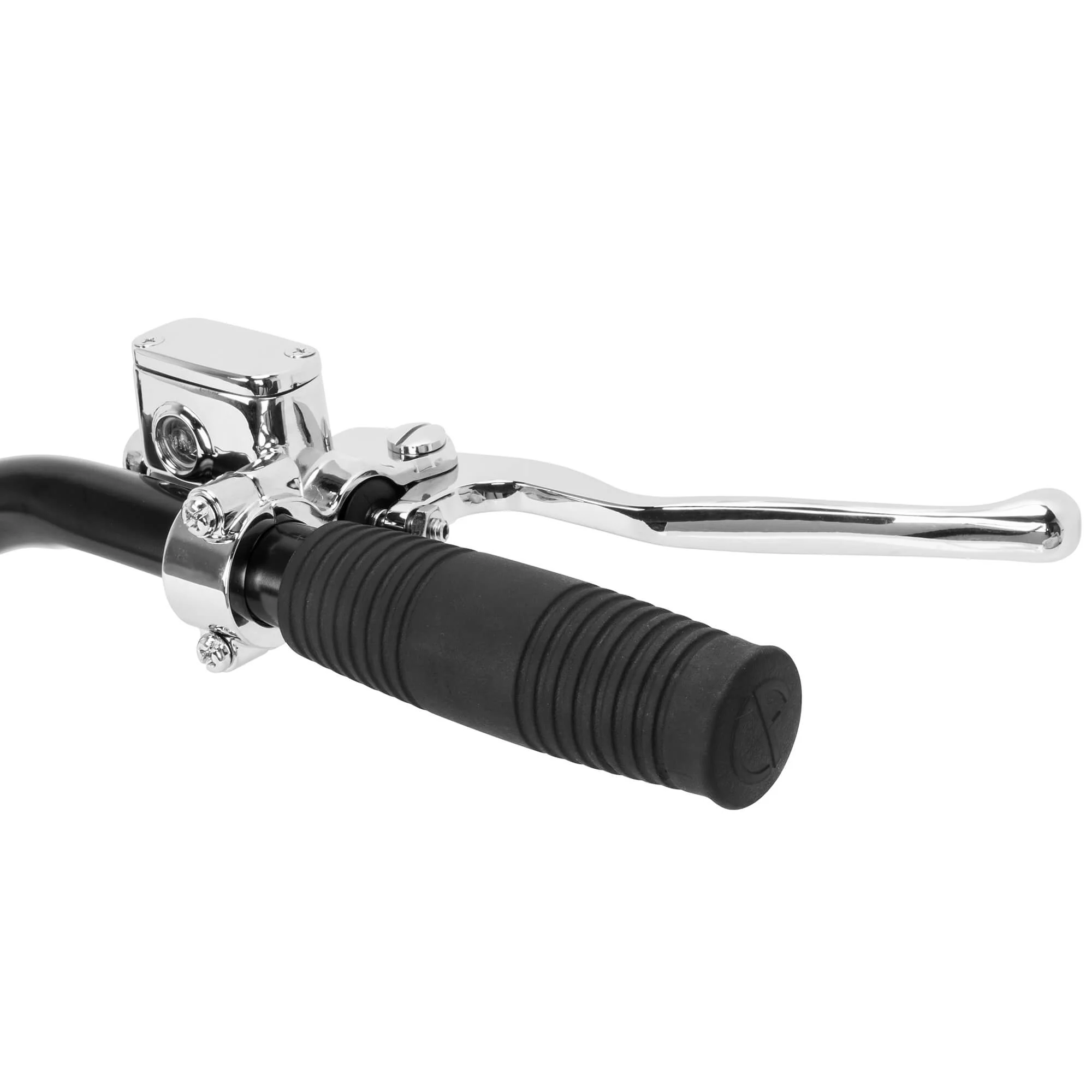 Brake/Mechanical Clutch Control Kit for 1 inch Handlebars - 9/16 inch Bore - Chrome - Image 2