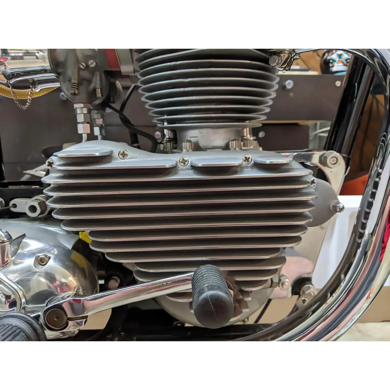 Finned Timing Cover - Triumph Pre-Unit Generator Models - Image 15