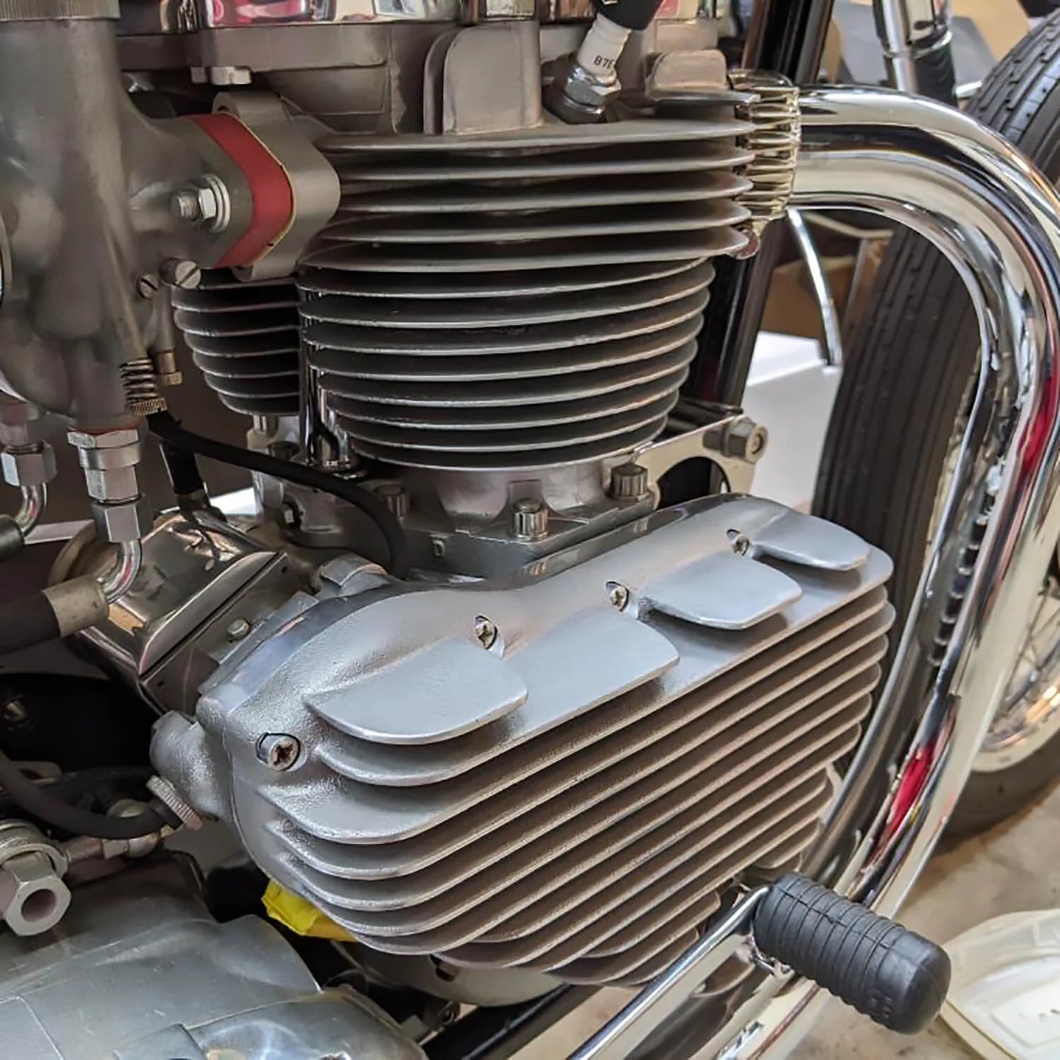 Finned Timing Cover - Triumph Pre-Unit Generator Models - Image 16