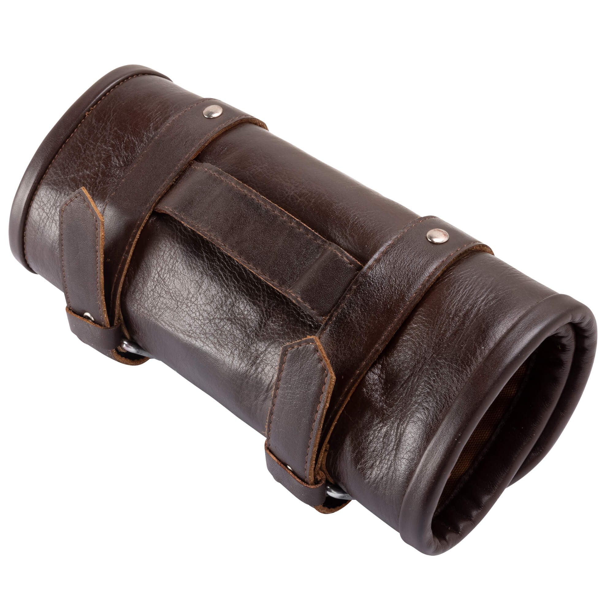 Brown Leather Tool Roll - Image 3