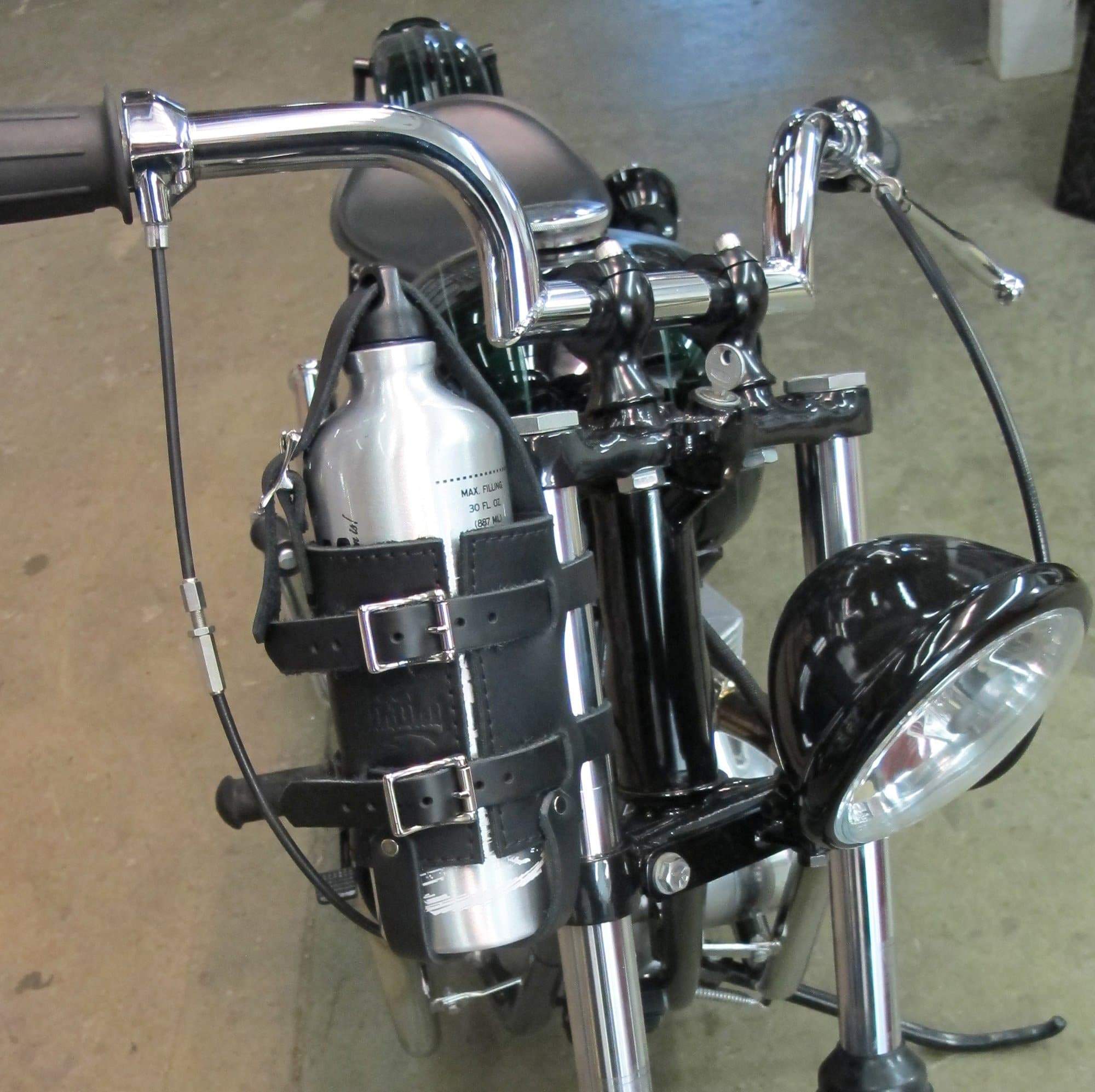Leather Fuel Reserve Bottle Holder - Image 6