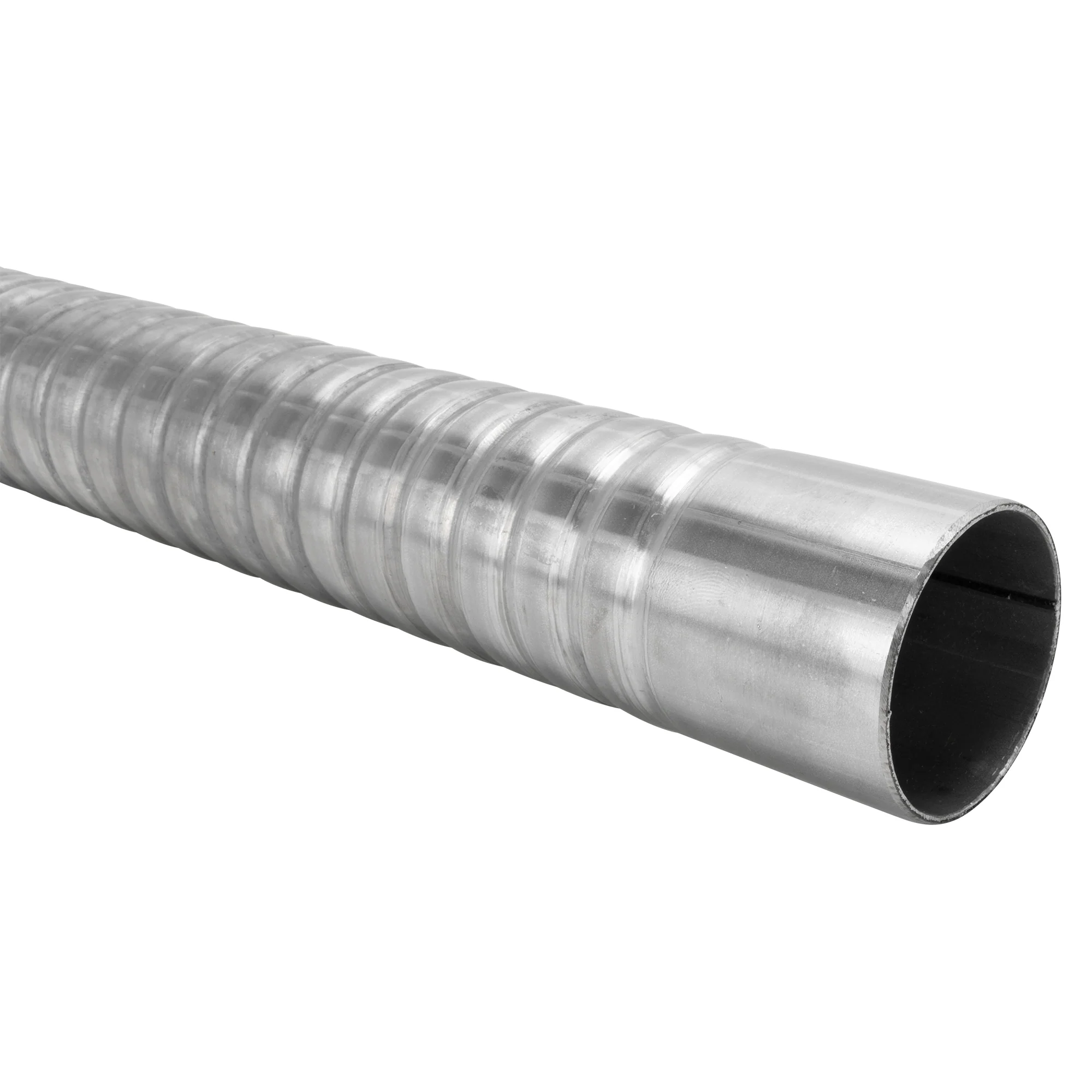 1.75 inch Ripple Exhaust Pipe - Mild Steel - Image 5