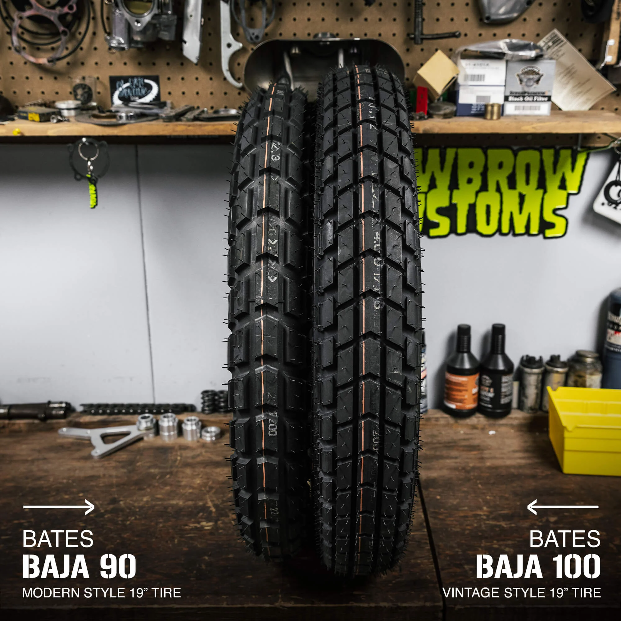 Baja 100 Tire 19" - 4.00-19 71T - Image 10