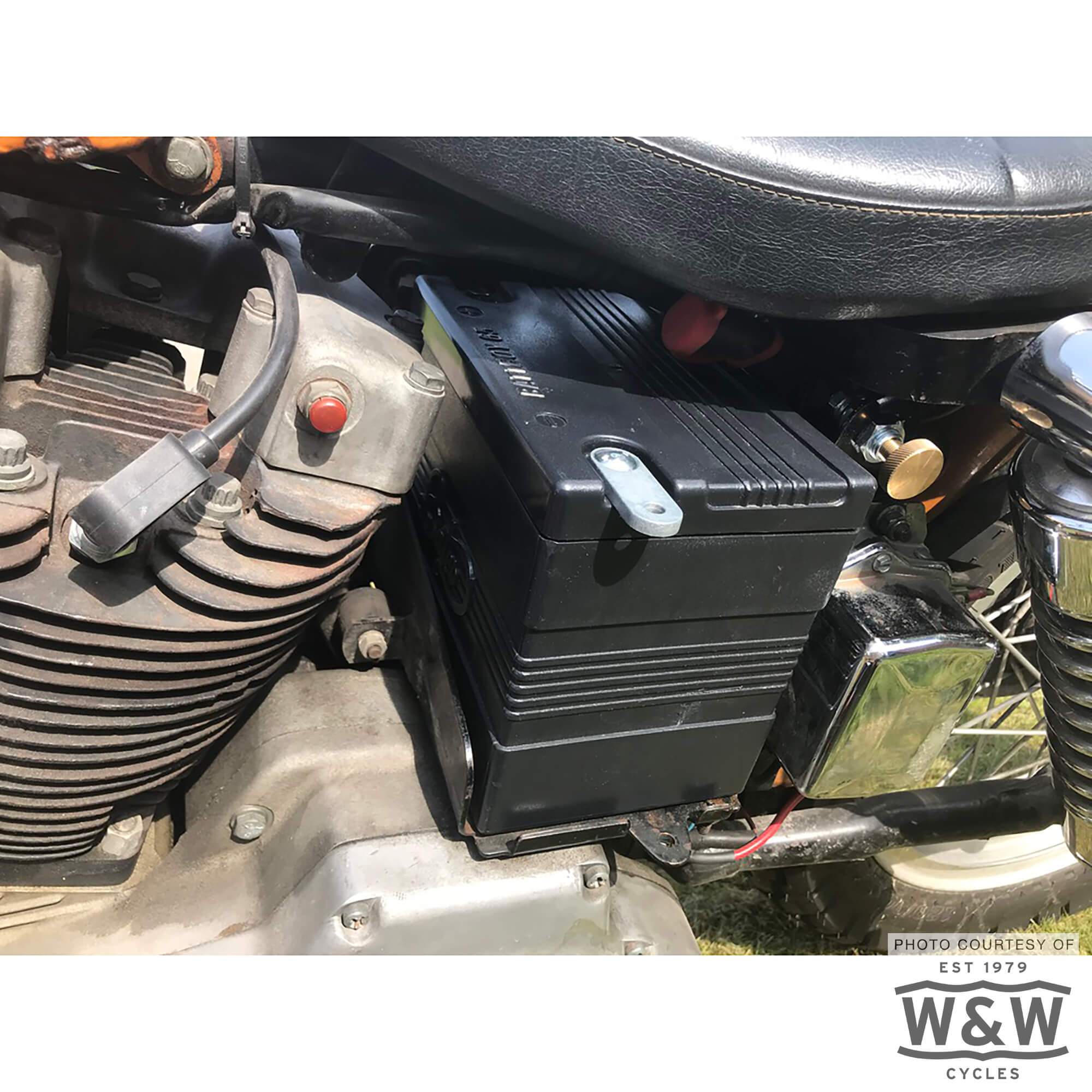BattBoy 65 Battery Box 1965-84 Harley-Davidson FL FLH and 1967-78 XL - Image 8