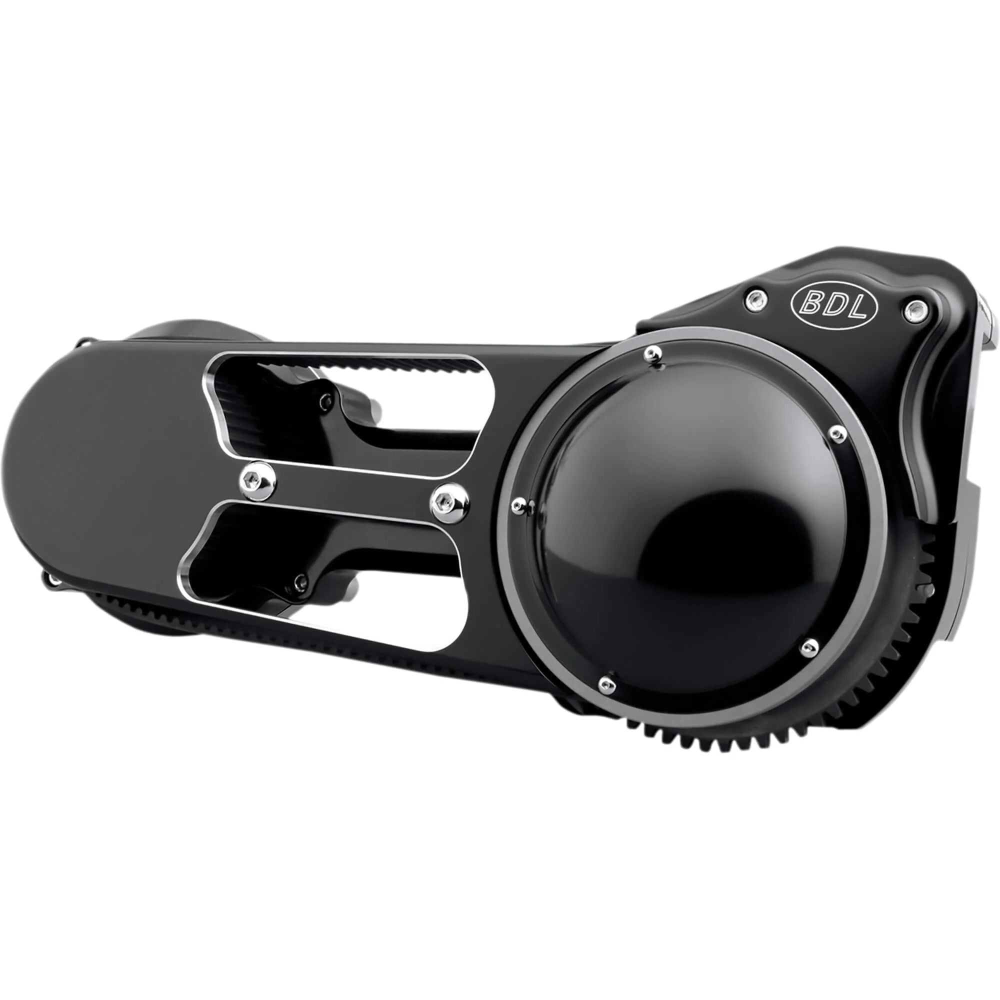 2" Open Belt Drive Kit - Black - 1990-2006 Harley-Davidson FXST/FLST