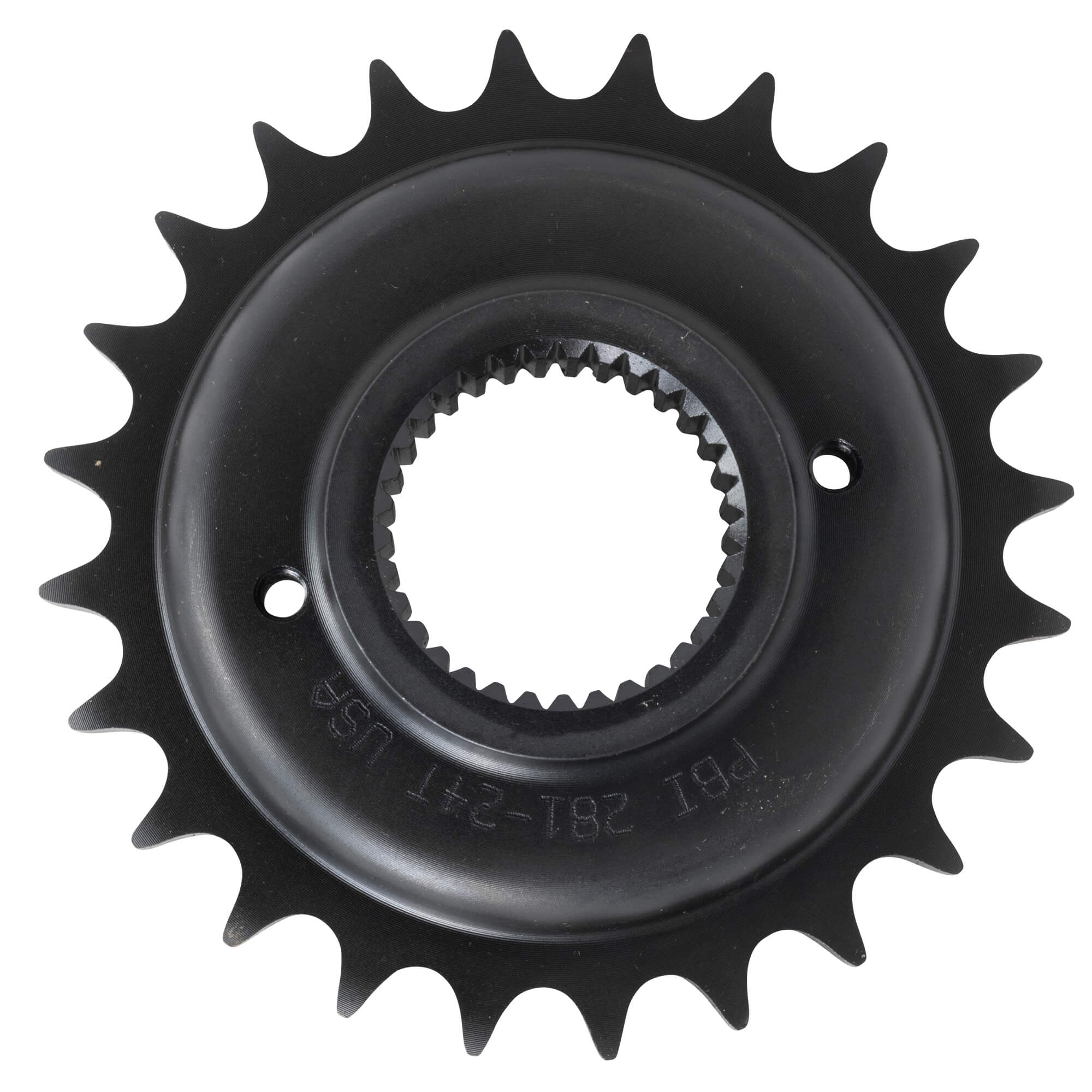 Belt to Chain Conversion Kit Harley-Davidson Dyna 2000-05 Mag Wheels - Black Sprocket - Image 3