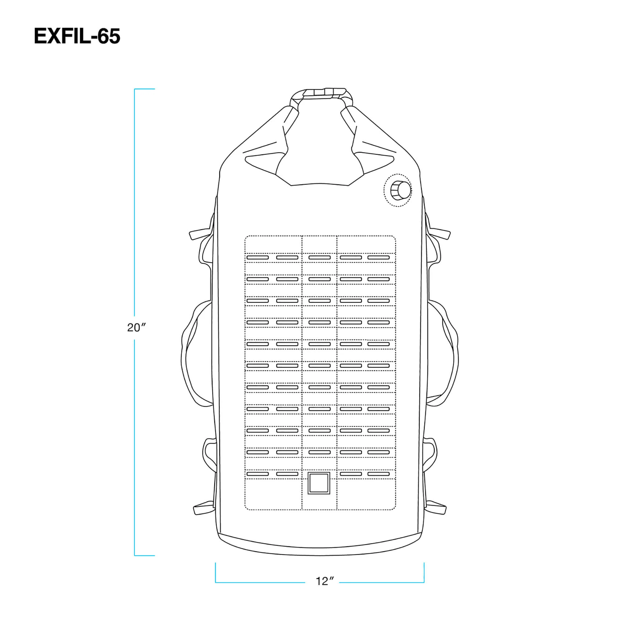EXFIL-65 2.0 Bag - Black - Image 3