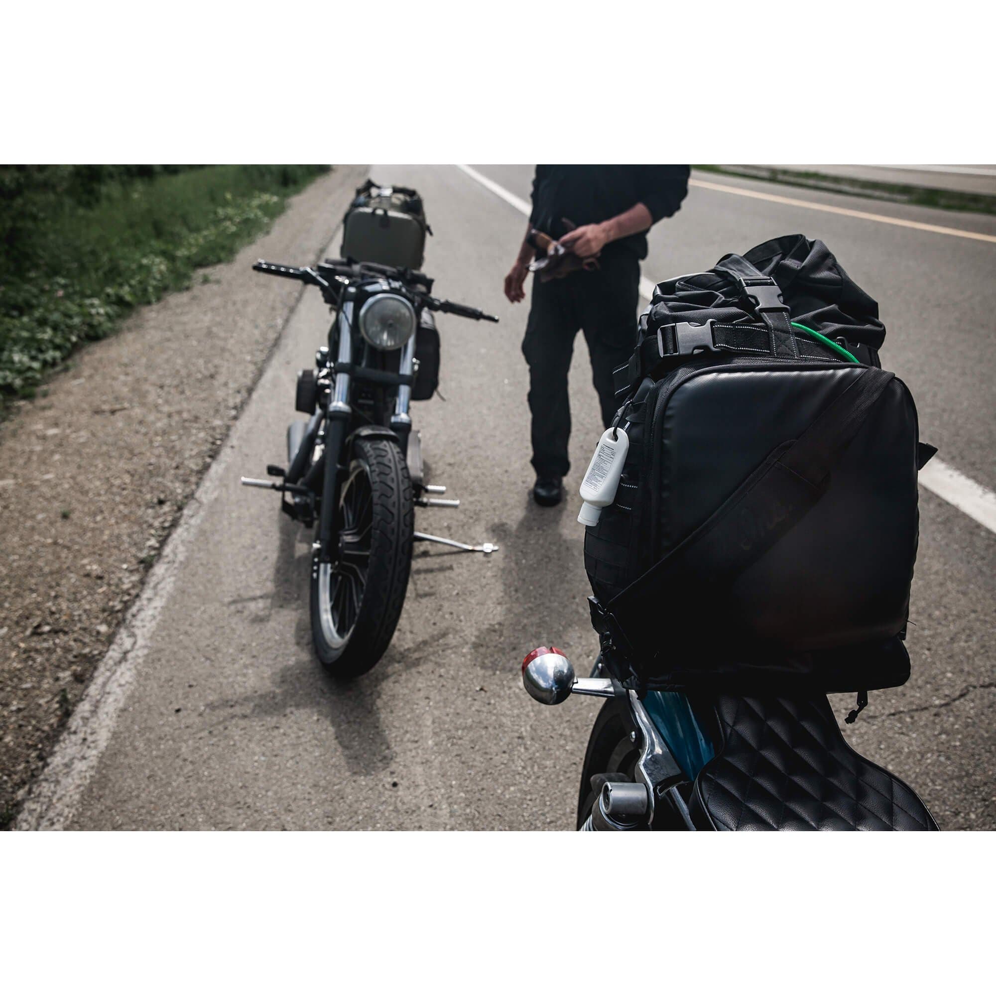 EXFIL-80 2.0 - Motorcycle Travel Bag - Black - Image 14