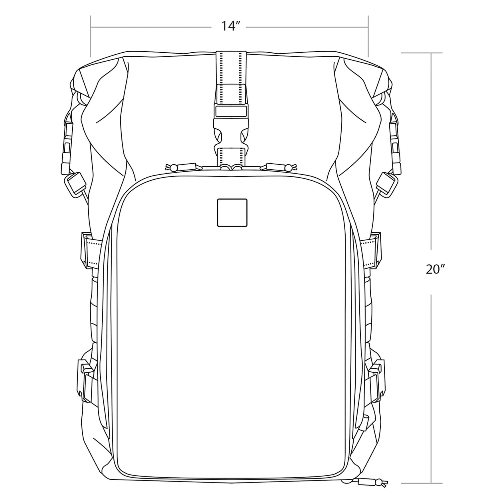EXFIL-80 2.0 - Motorcycle Travel Bag - Black - Image 18