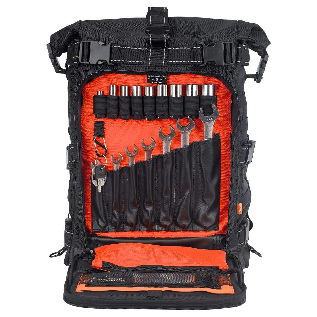 EXFIL-80 2.0 - Motorcycle Travel Bag - Black - Image 25