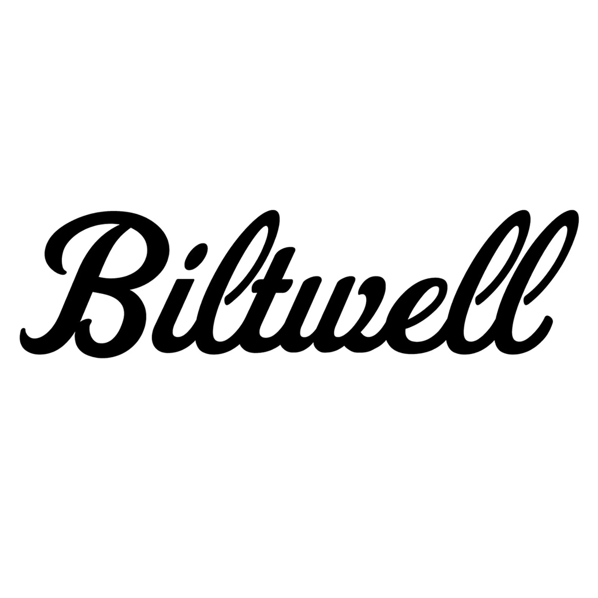 Script Die Cut Sticker - Black - 12 inch