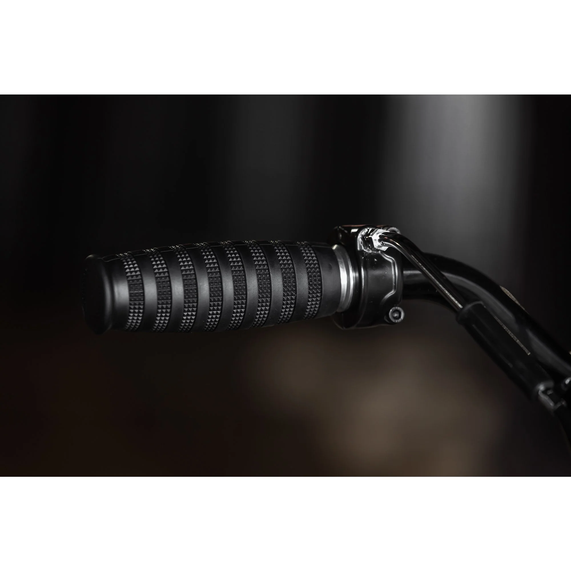 Single Cable Cast Whiskey Throttle - Black - 1 inch - Image 4
