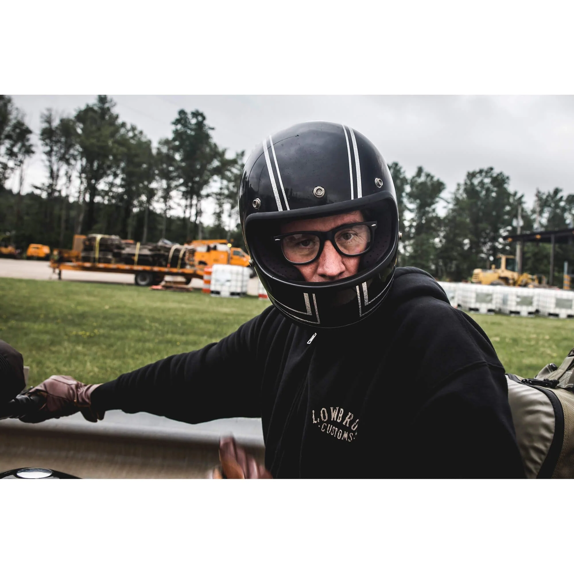 Black Clears Riding Glasses - Image 14