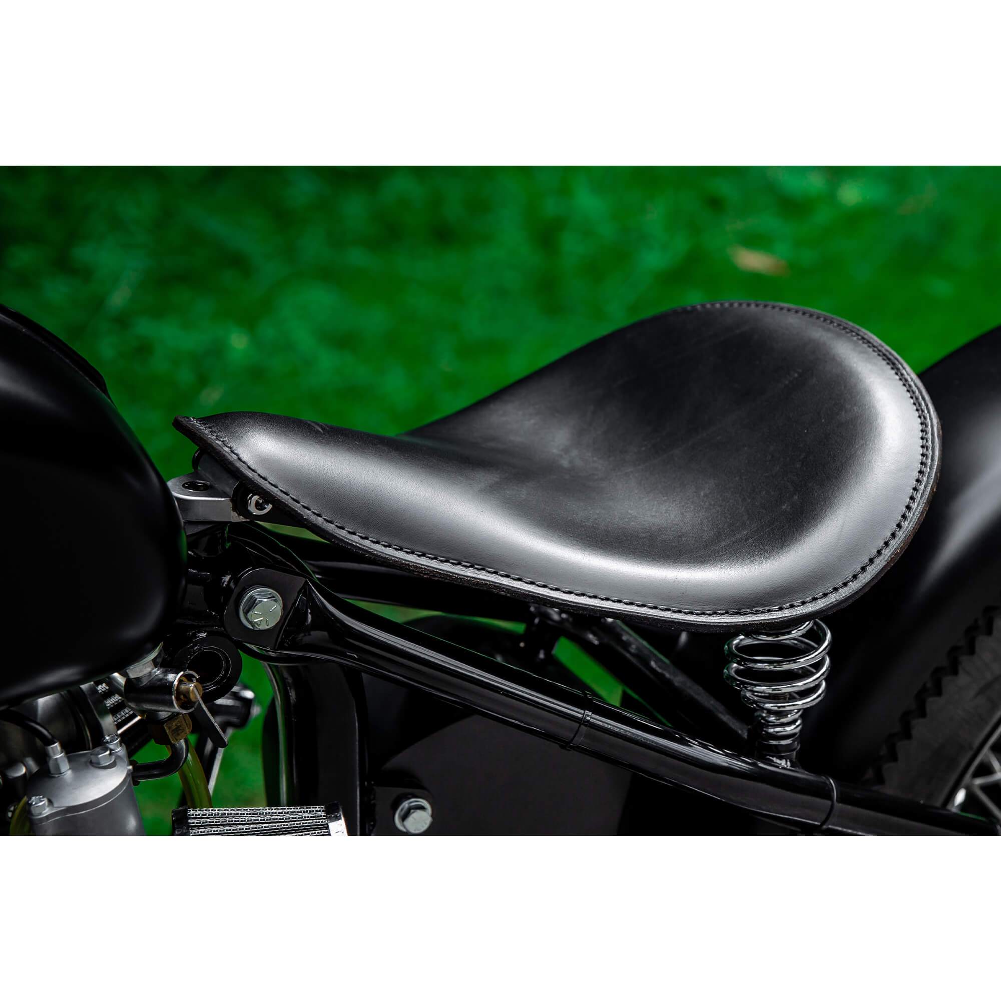 Black Steel Solo Seat Hinge / Pivot Bracket - 1963-70 Triumph - Image 13