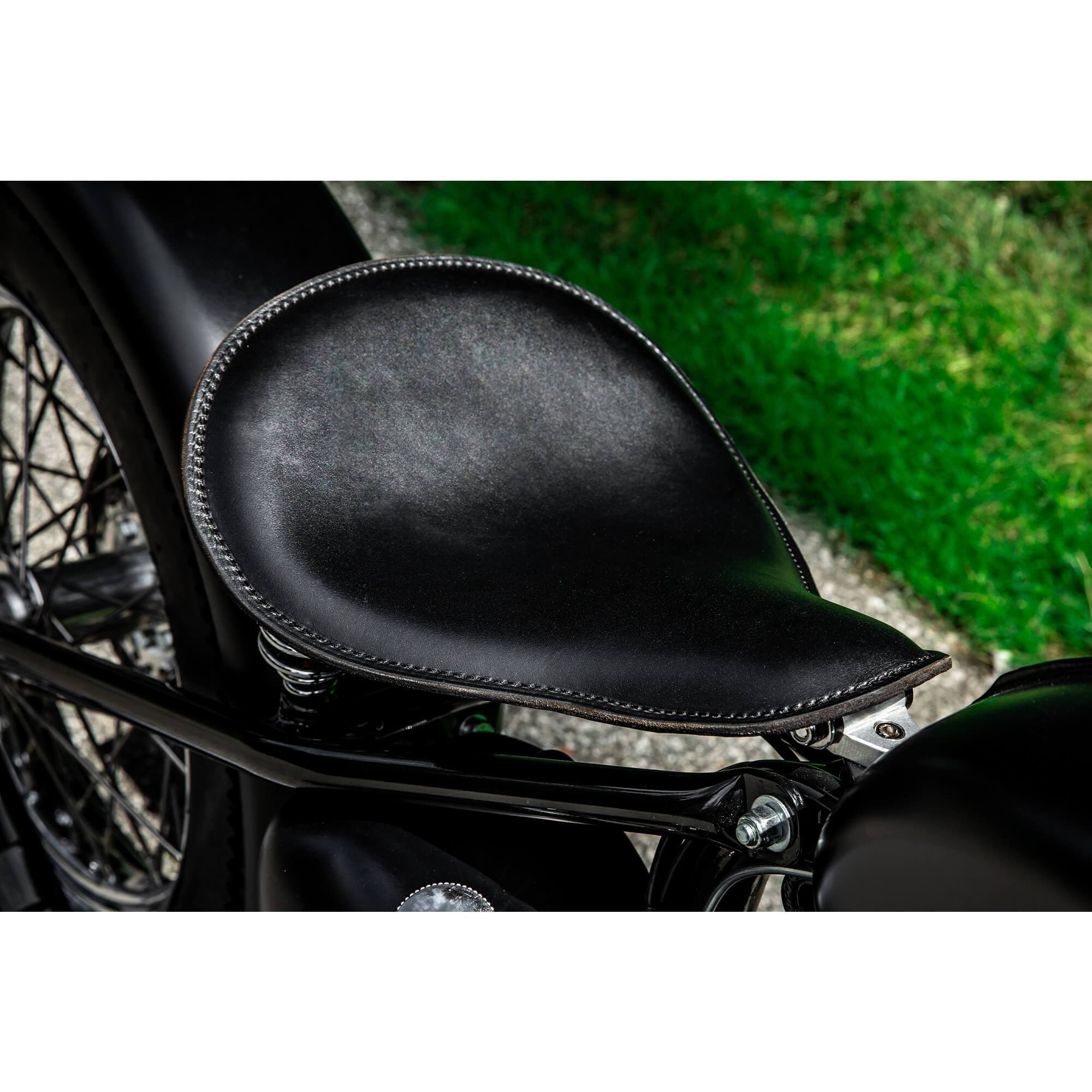 Black Steel Solo Seat Hinge / Pivot Bracket - 1963-70 Triumph - Image 16